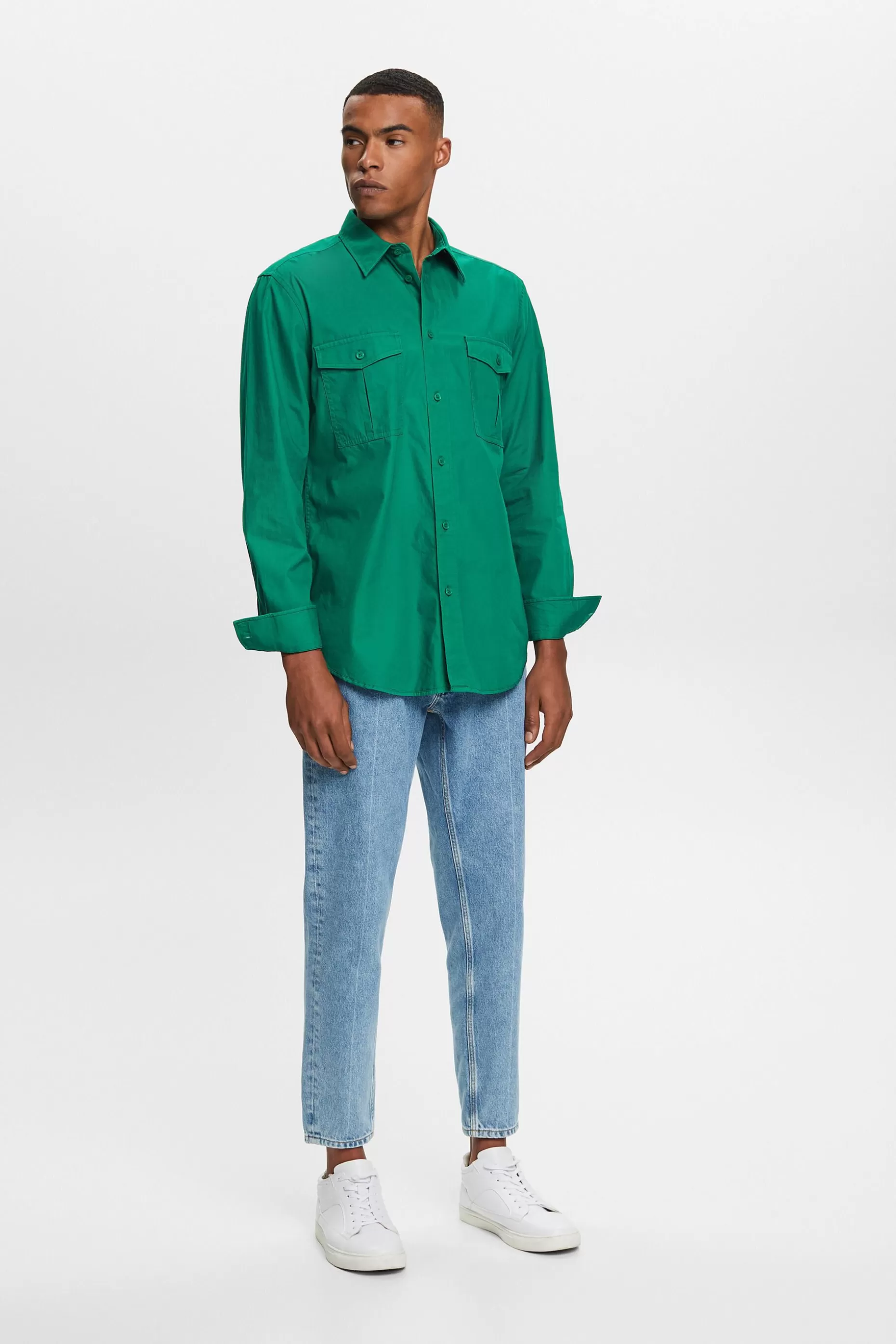 ESPRIT Cotton Utility Shirt at our Online Shop * Sale Under $50