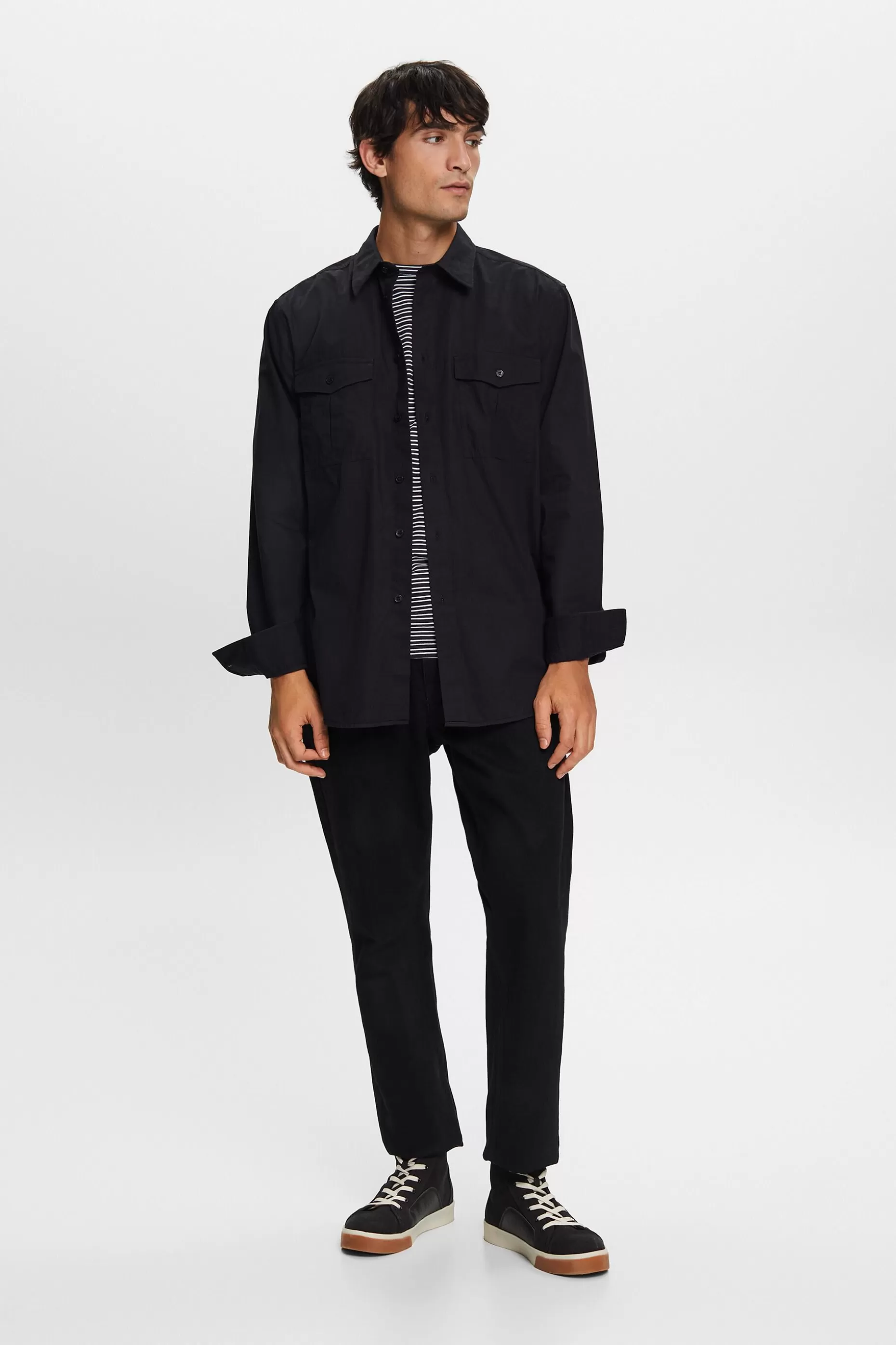 ESPRIT Cotton Utility Shirt at our Online Shop *Men Shirts