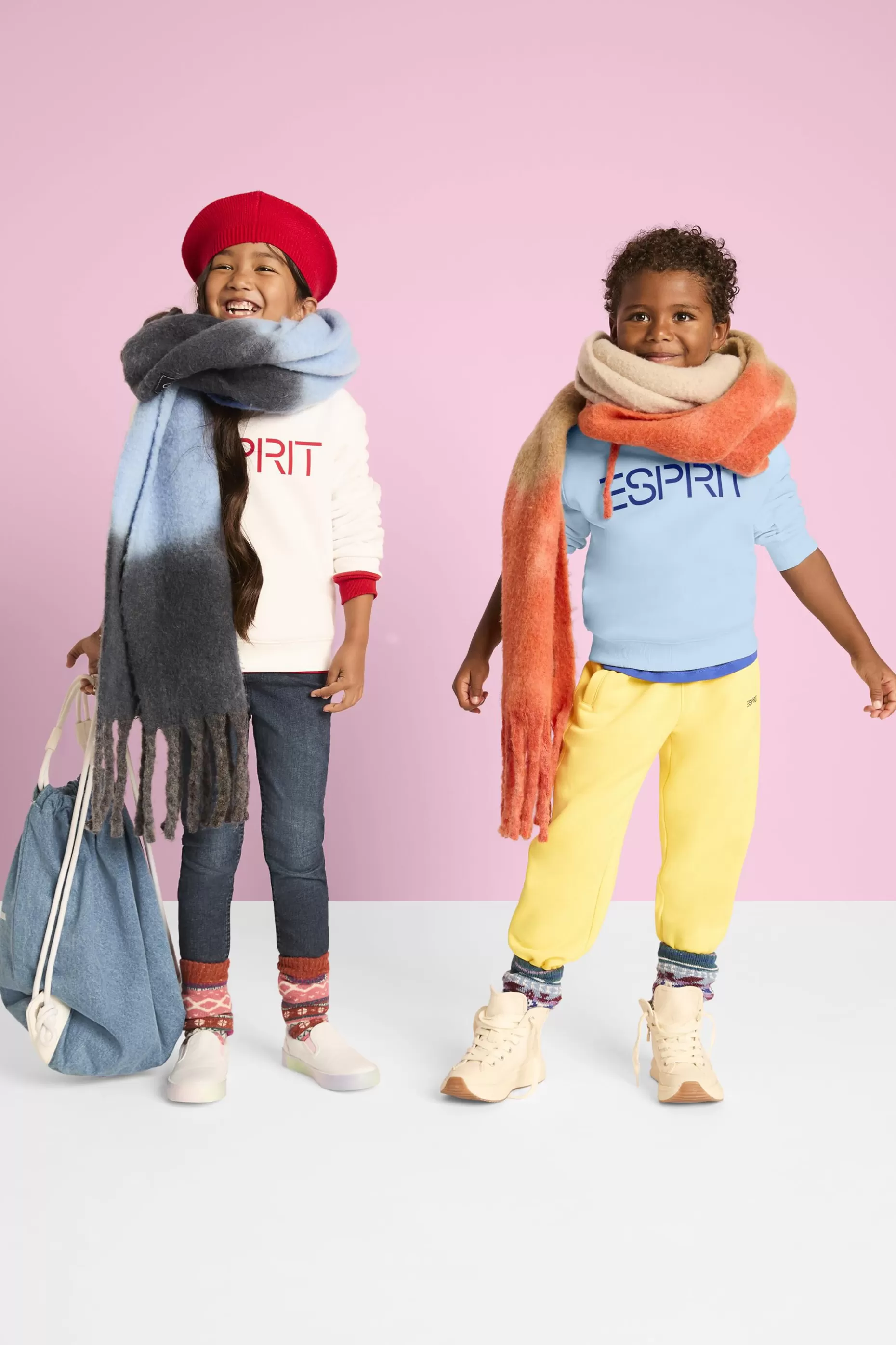 ESPRIT Cotton-Blend Logo Sweatpants at our Online Shop *Boys Joggers