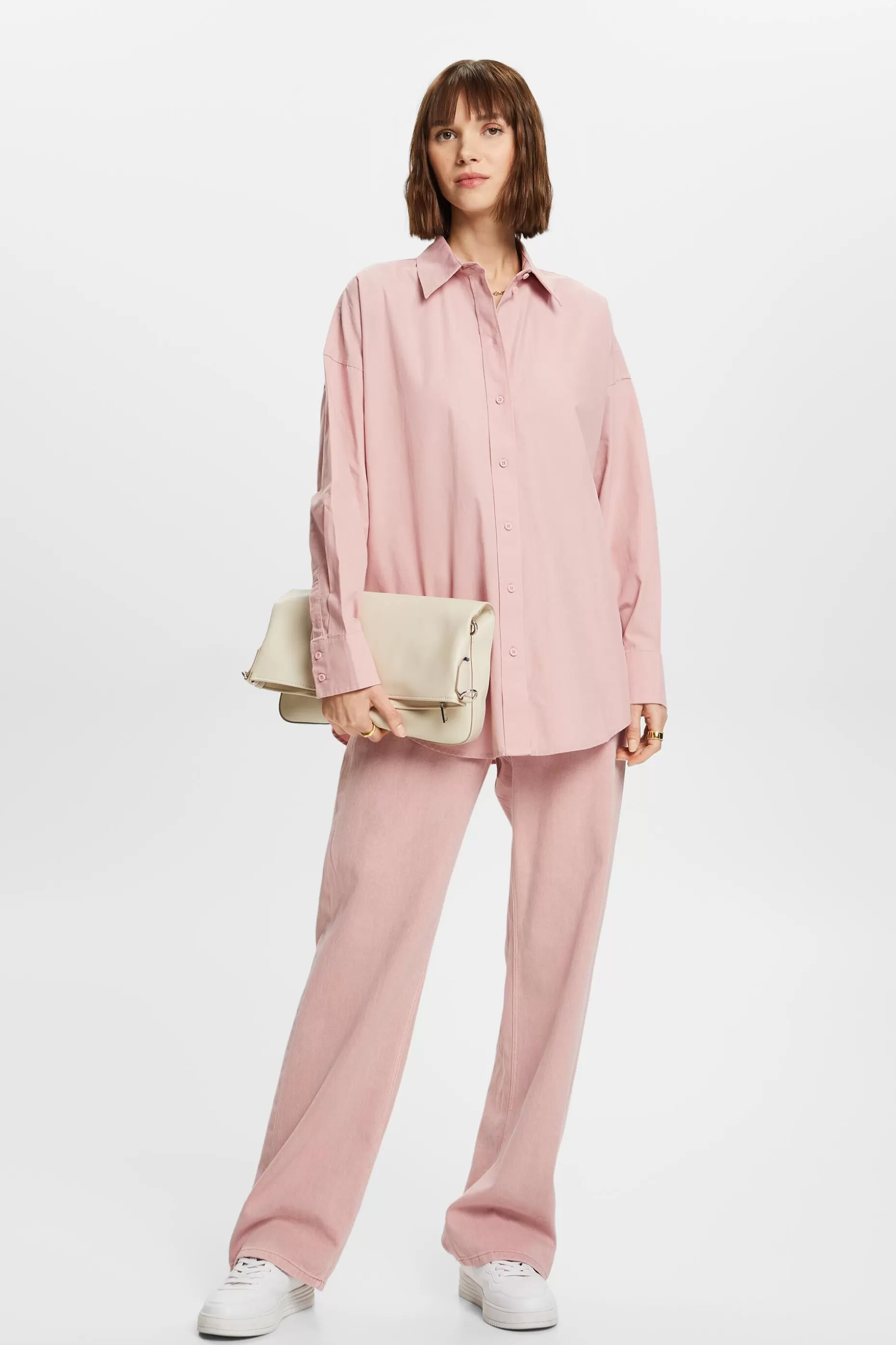 ESPRIT Cotton-Poplin Shirt at our Online Shop *Women Shirts + Blouses