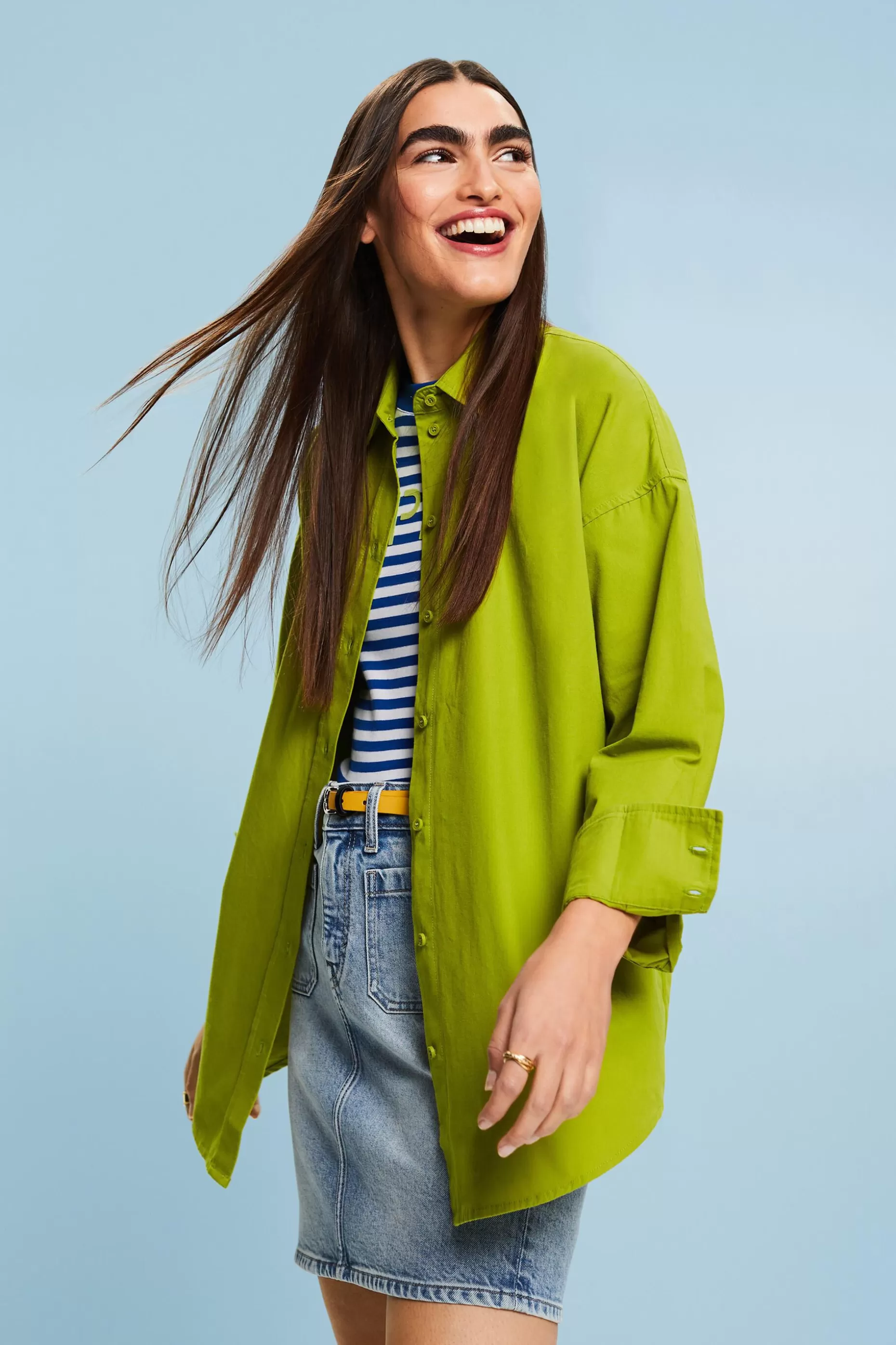 ESPRIT Cotton-Poplin Shirt at our Online Shop *Women Shirts + Blouses