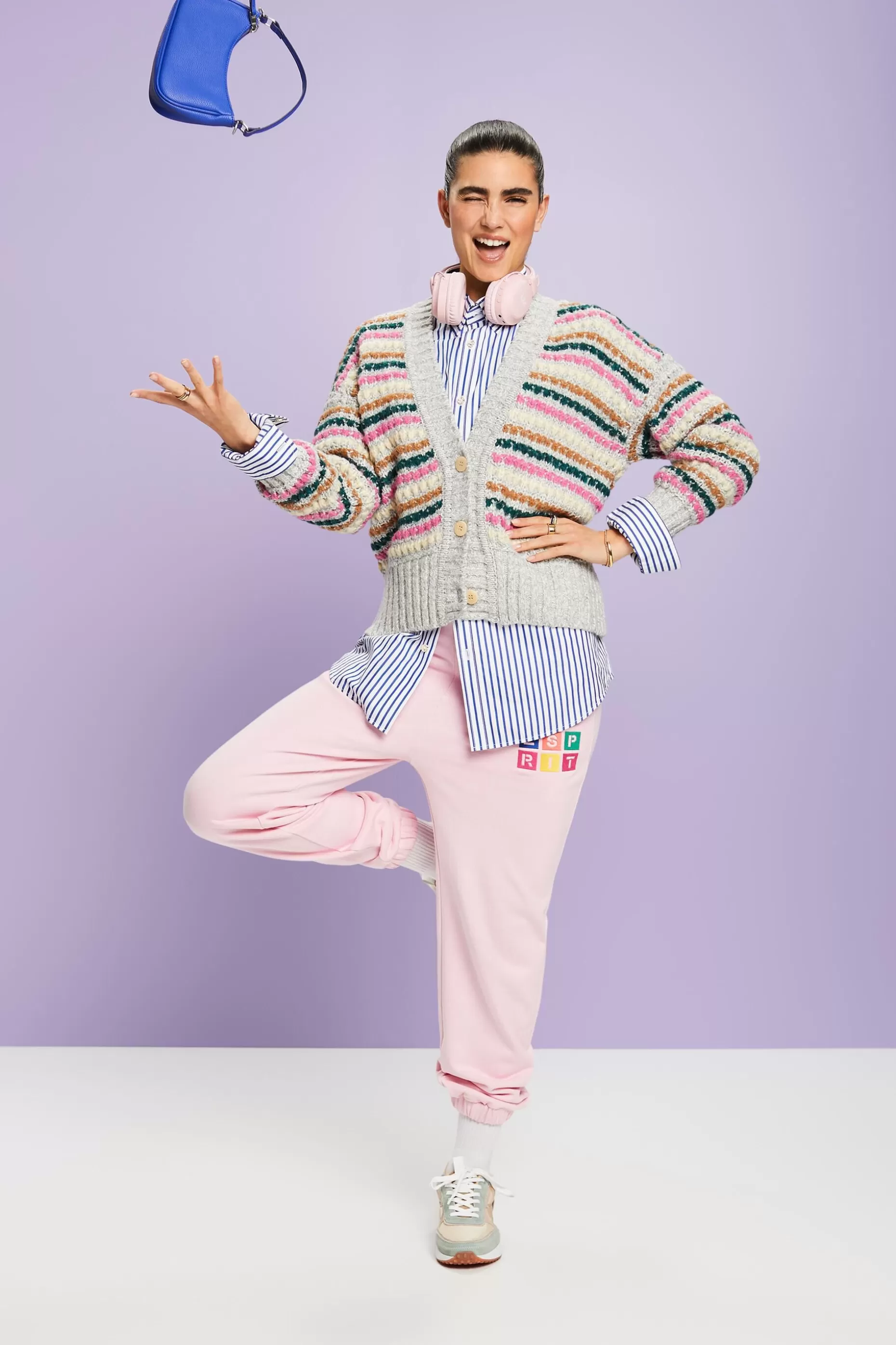 ESPRIT Cotton-Wool Blend Cardigan at our Online Shop *Boys Boys