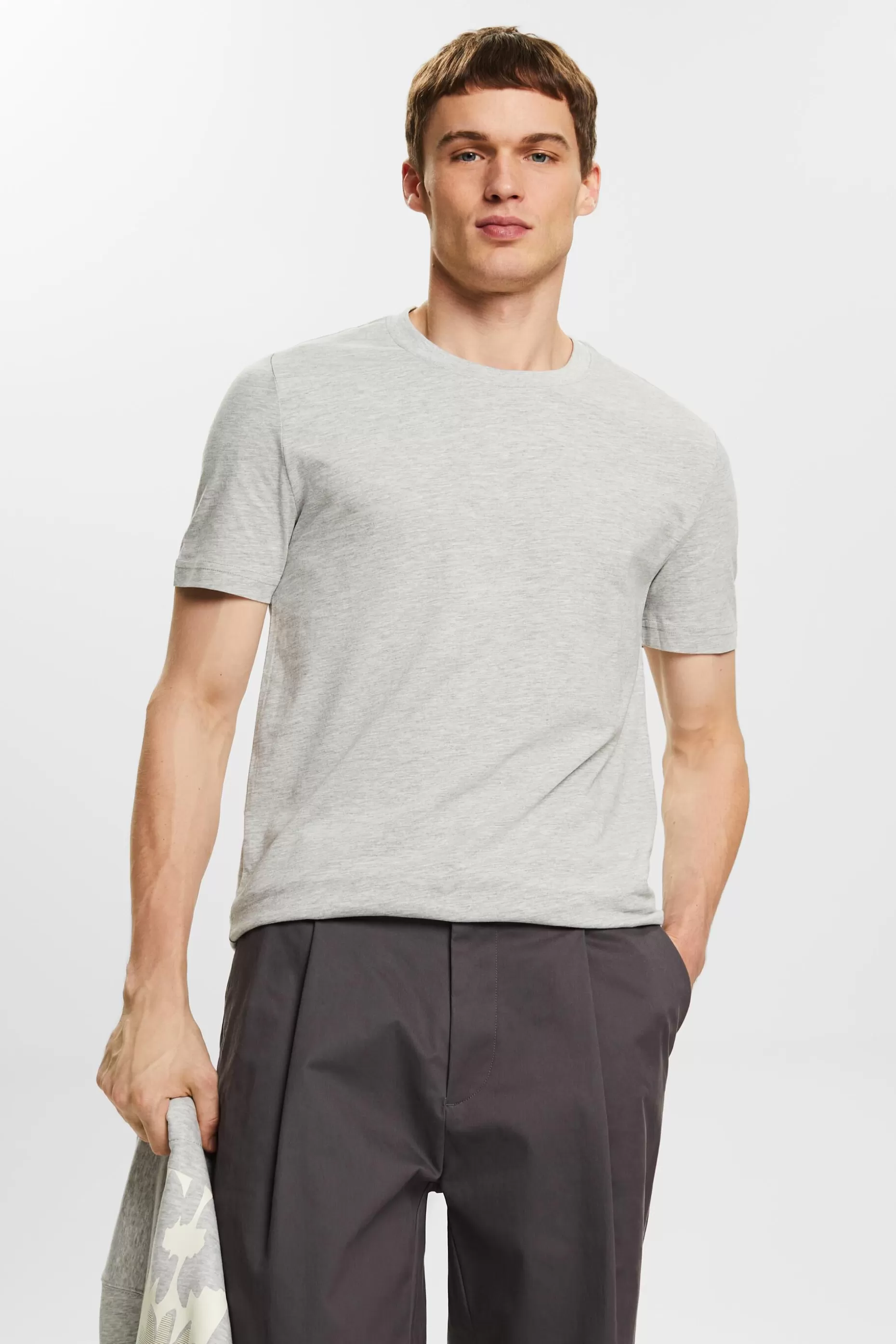 ESPRIT Crewneck Jersey T-Shirt at our Online Shop *Men T-Shirts + Polos