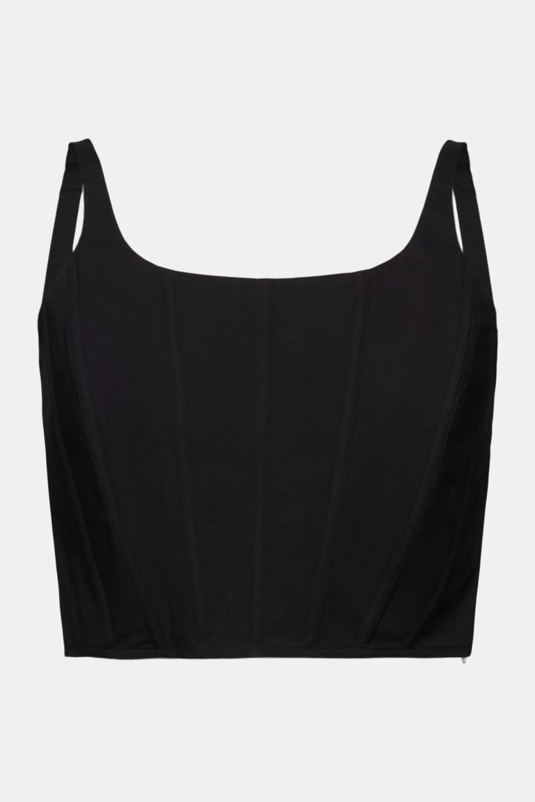 ESPRIT Cropped Cotton Poplin Corset Top at our Online Shop *Women Shirts + Blouses