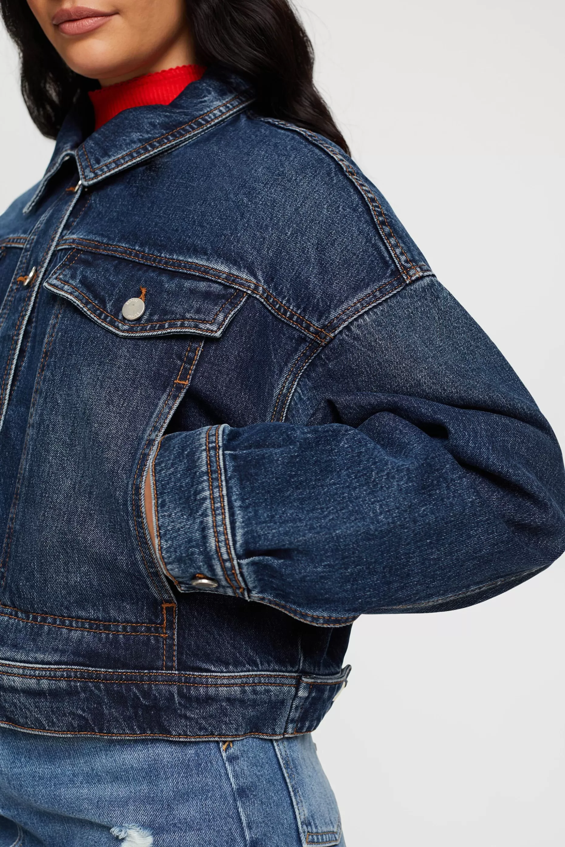 ESPRIT Cropped denim jacket at our Online Shop * Sale Under $50