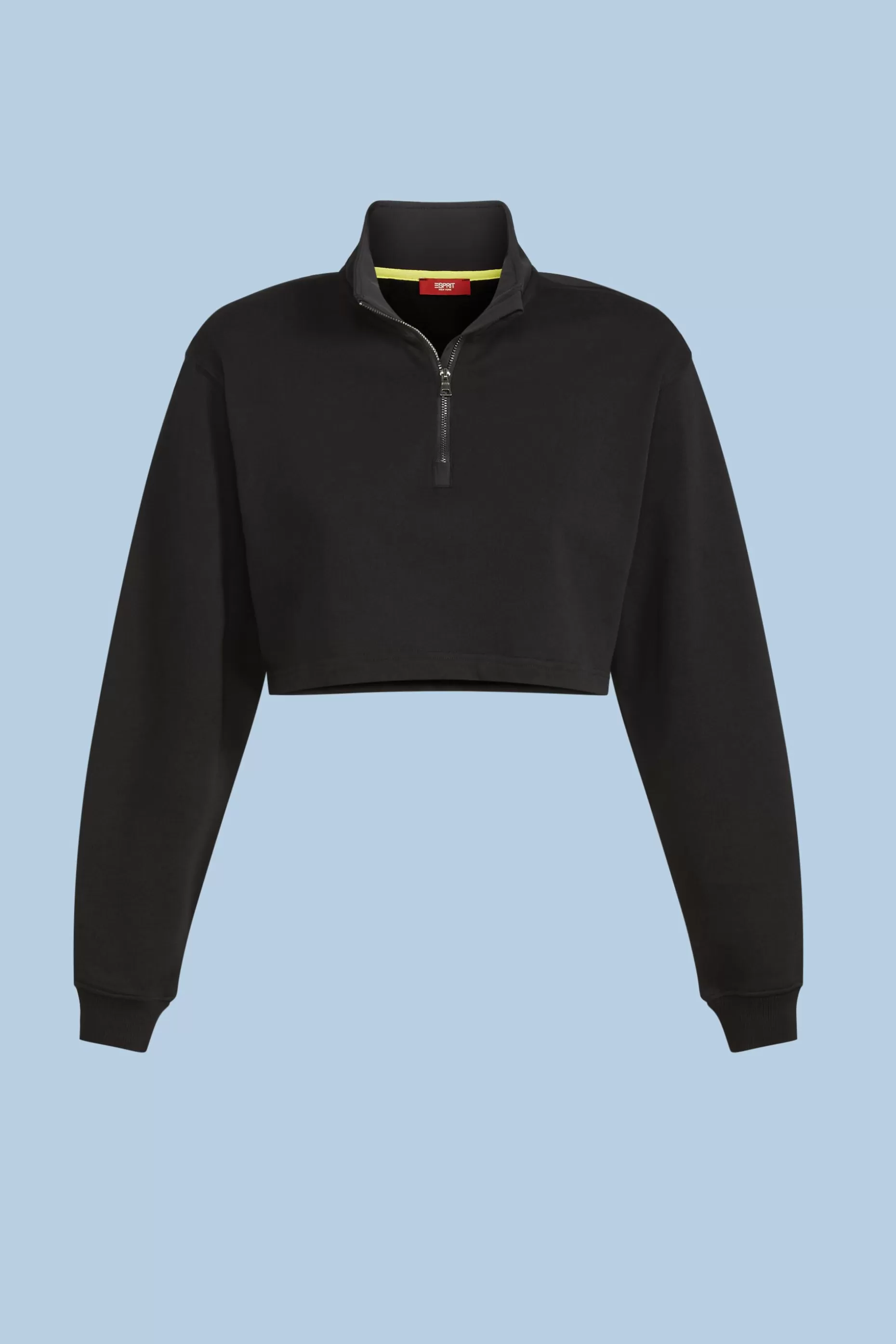 ESPRIT Cropped Organic Cotton Terry Sweatshirt at our Online Shop *Women Sweatshirts + Hoodies