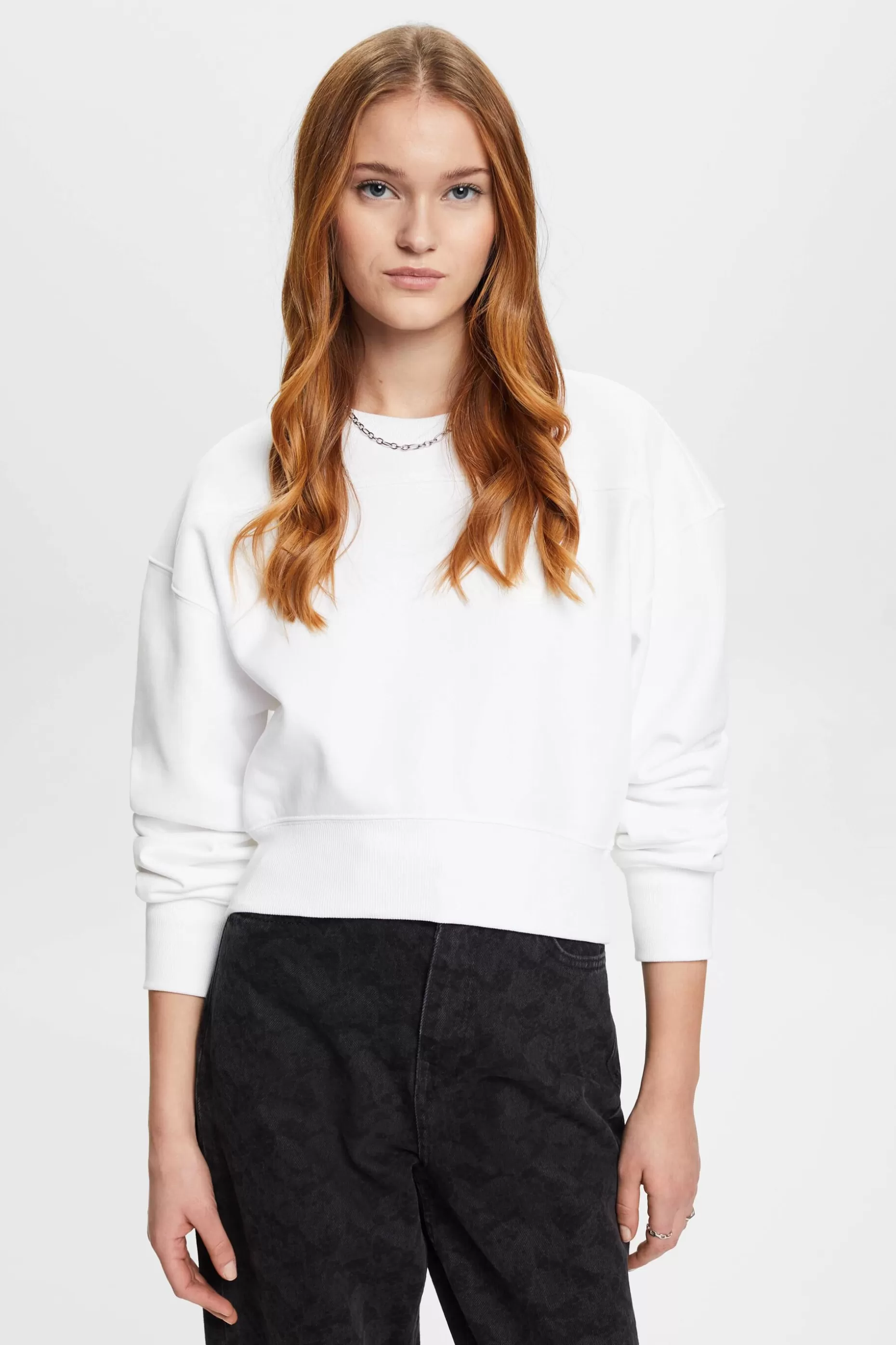 ESPRIT Cropped sweatshirt at our Online Shop *Women Tops