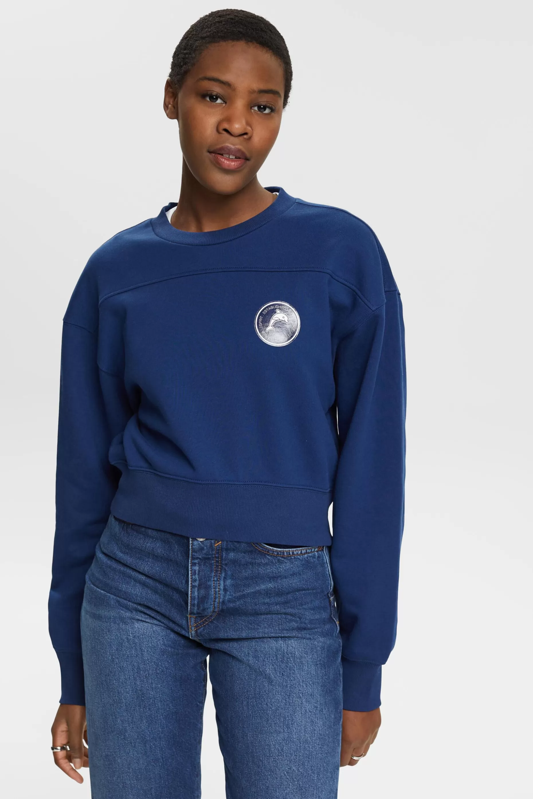 ESPRIT Cropped sweatshirt at our Online Shop *Women Sweatshirts + Hoodies