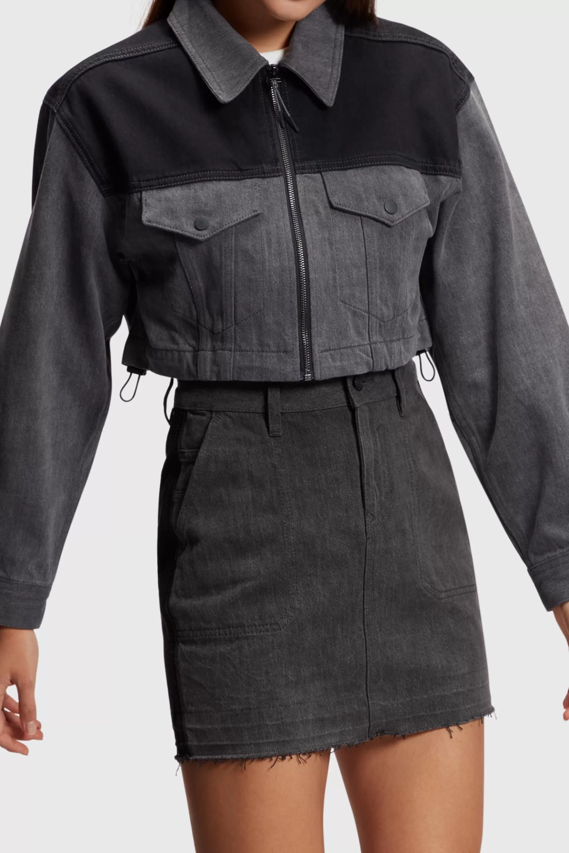 ESPRIT Cropped trucker jacket at our Online Shop *Women Jackets + Coats