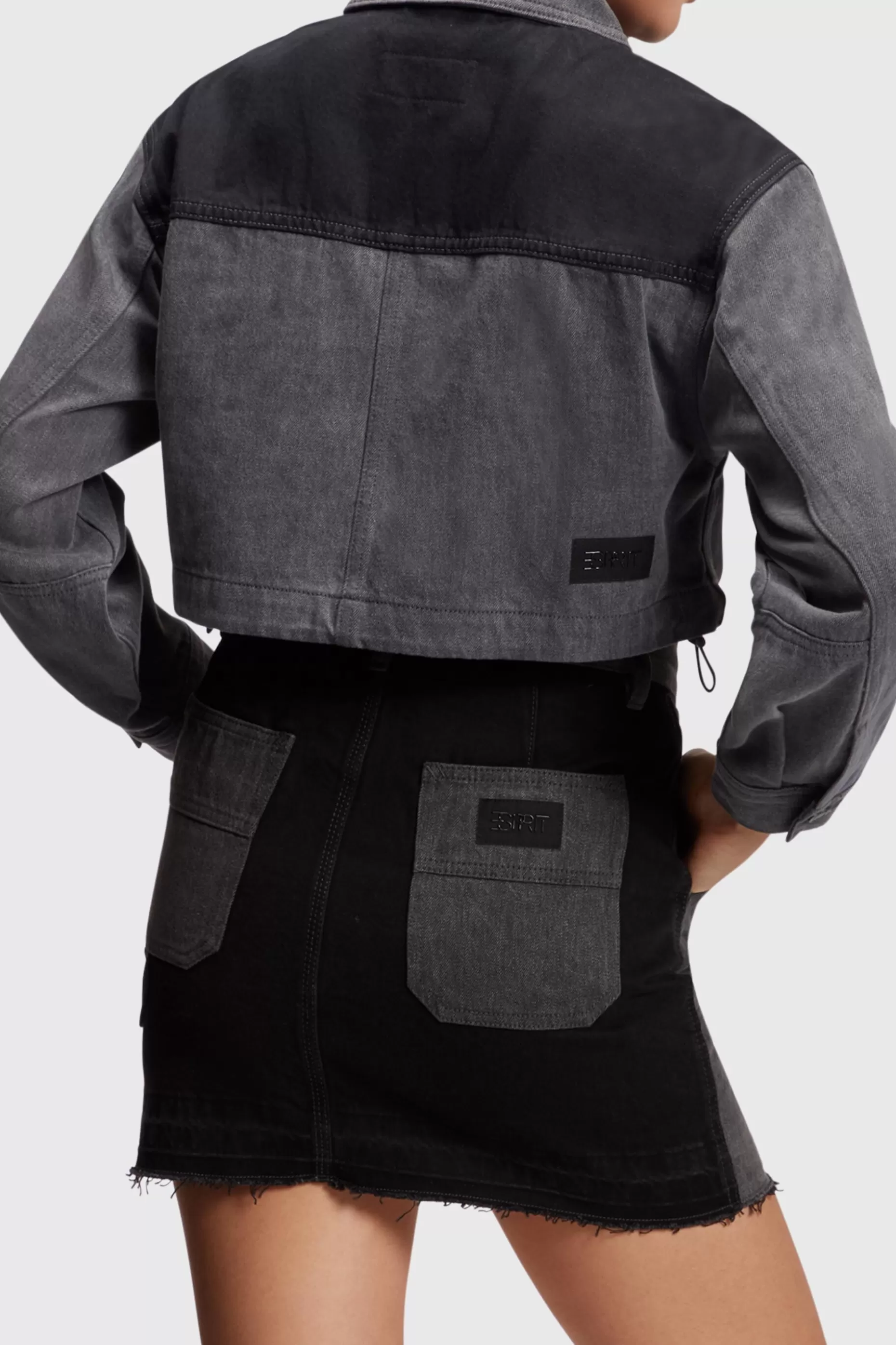 ESPRIT Cropped trucker jacket at our Online Shop *Women Jackets + Coats
