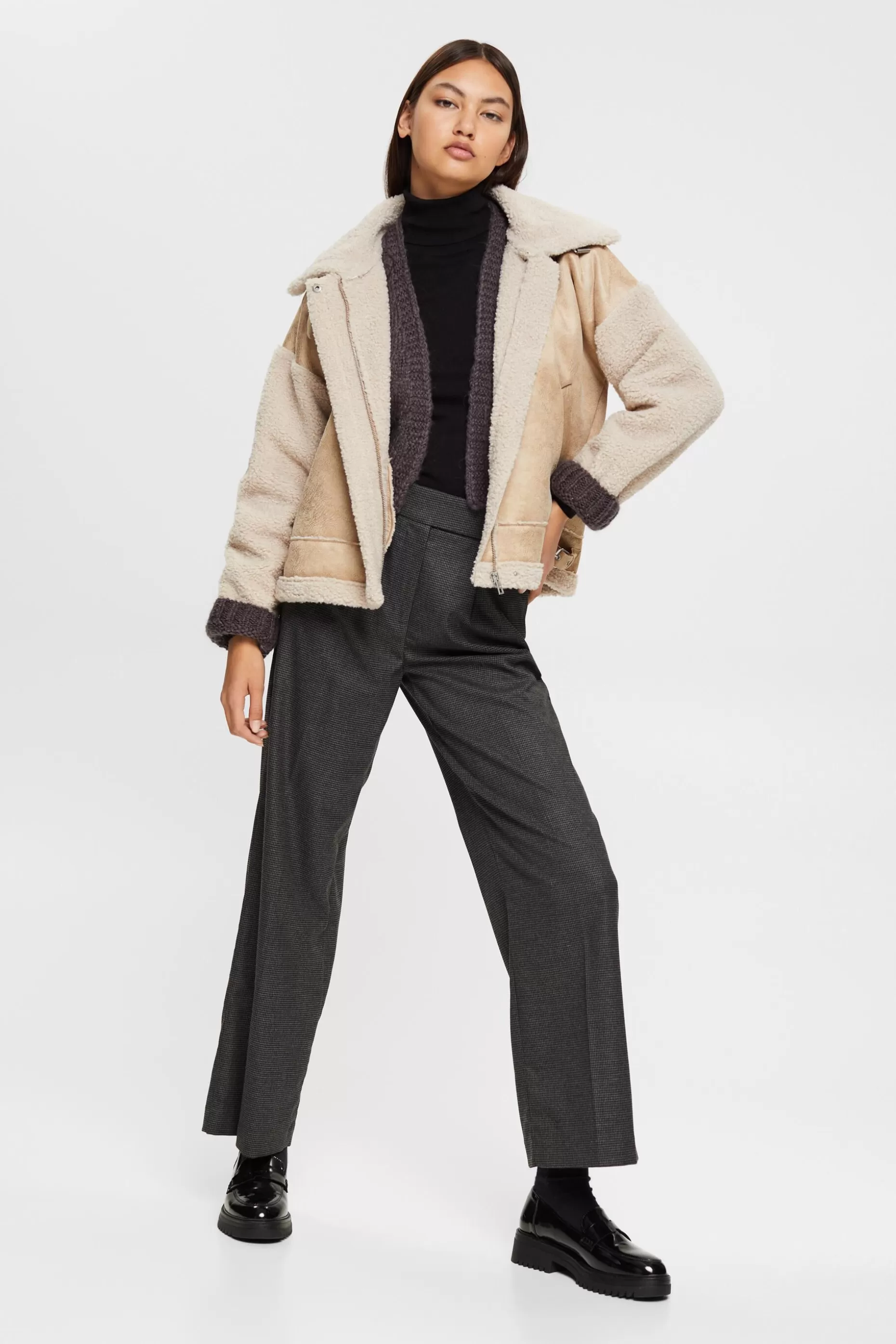 ESPRIT Cropped wool blend cardigan at our Online Shop *Women Tops