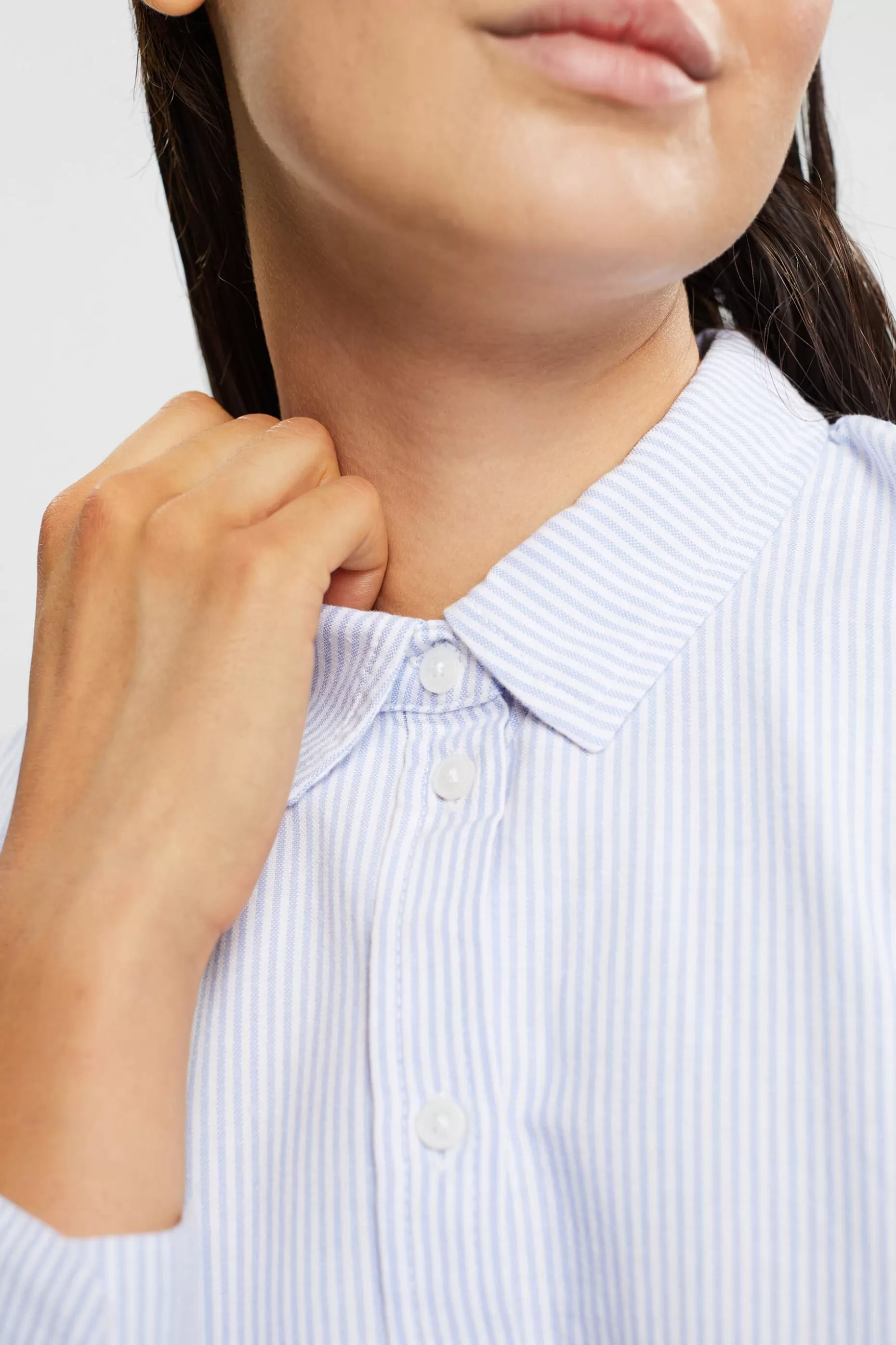 ESPRIT CURVY striped blouse at our Online Shop *Women Tops