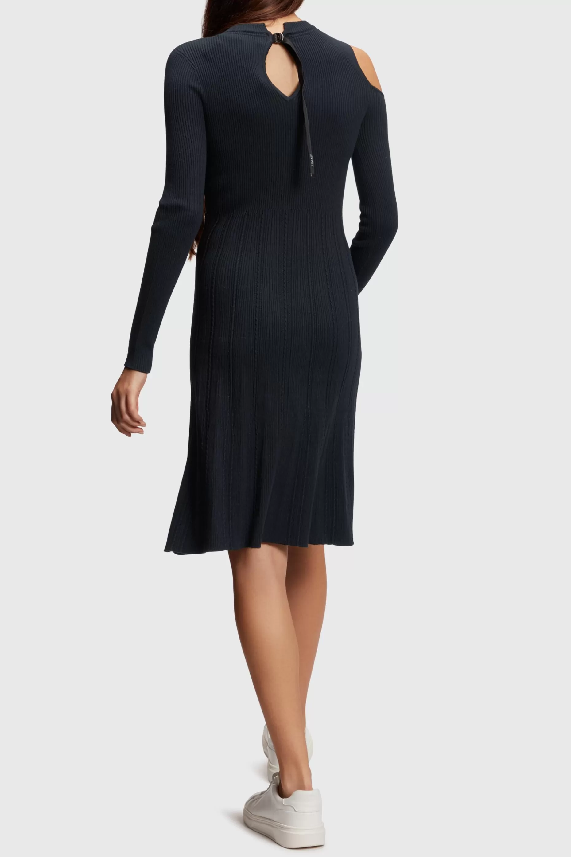 ESPRIT Cutout Ribbed Knit Sweater Dress at our Online Shop * Sale Above $75+
