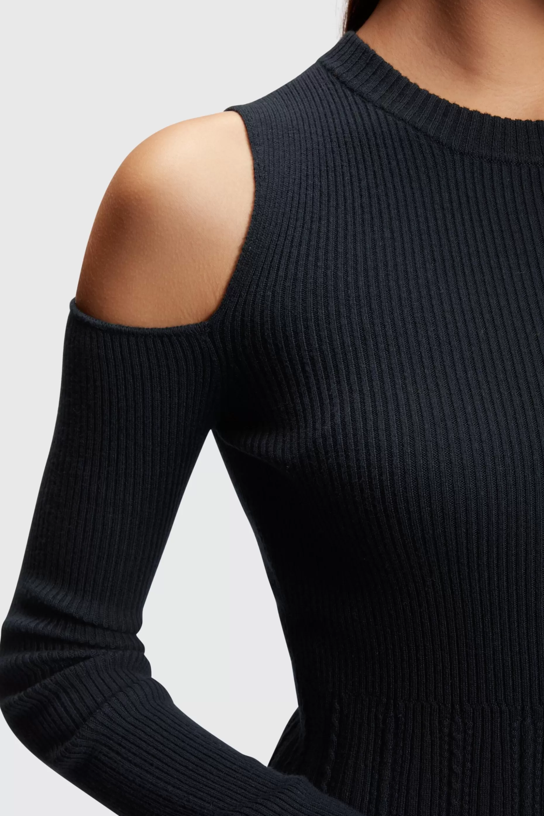 ESPRIT Cutout Ribbed Knit Sweater Dress at our Online Shop * Sale Above $75+