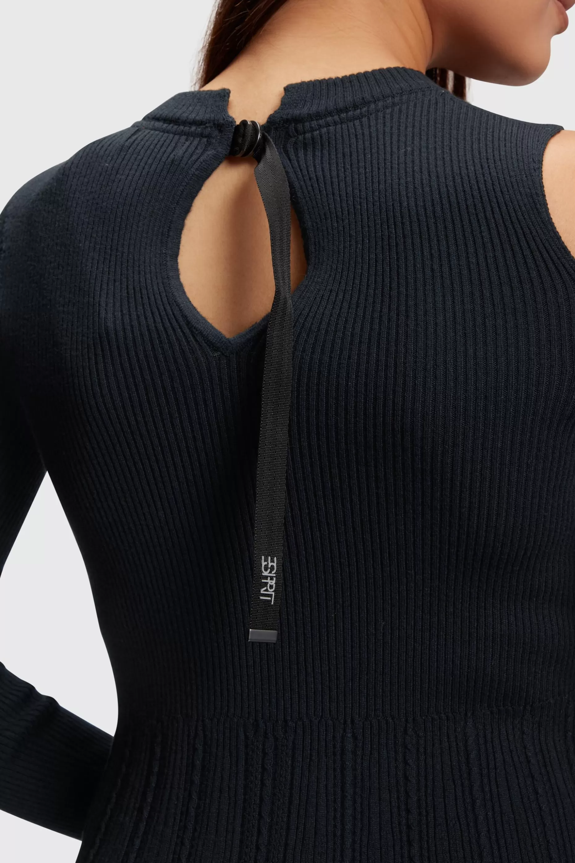 ESPRIT Cutout Ribbed Knit Sweater Dress at our Online Shop * Sale Above $75+
