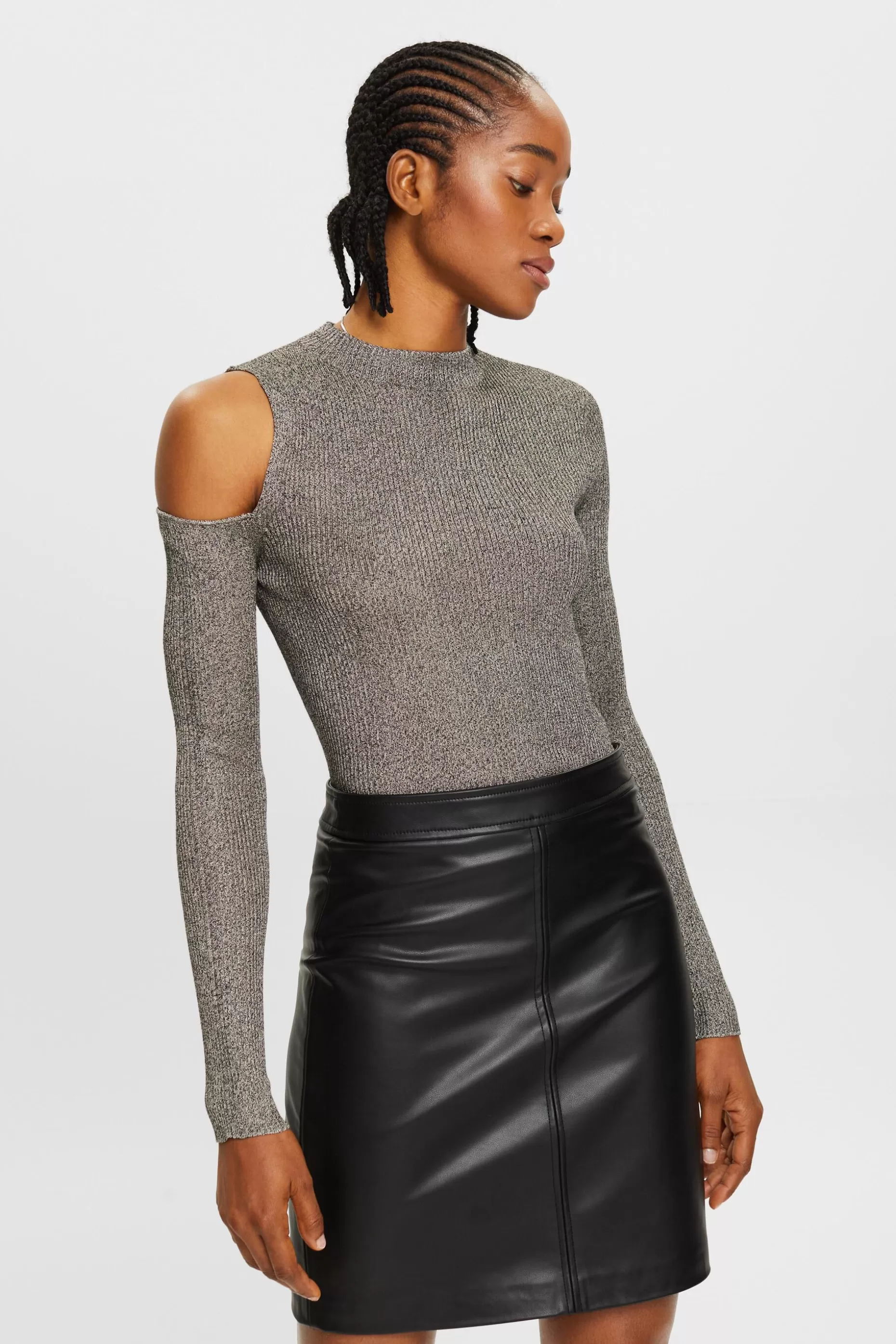 ESPRIT Cut-out shoulder sweatshirt at our Online Shop * Sale Under $75