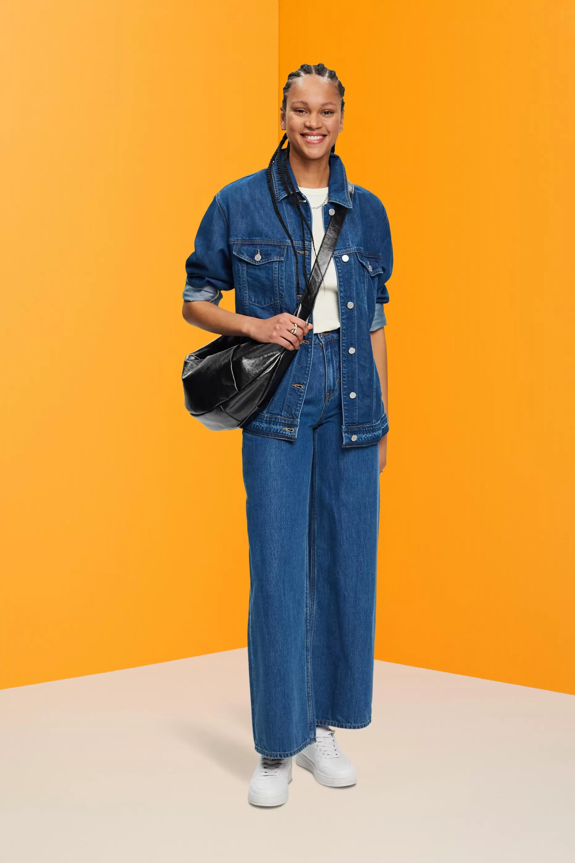 ESPRIT Denim jacket with tie belt at our Online Shop * Sale Under $50