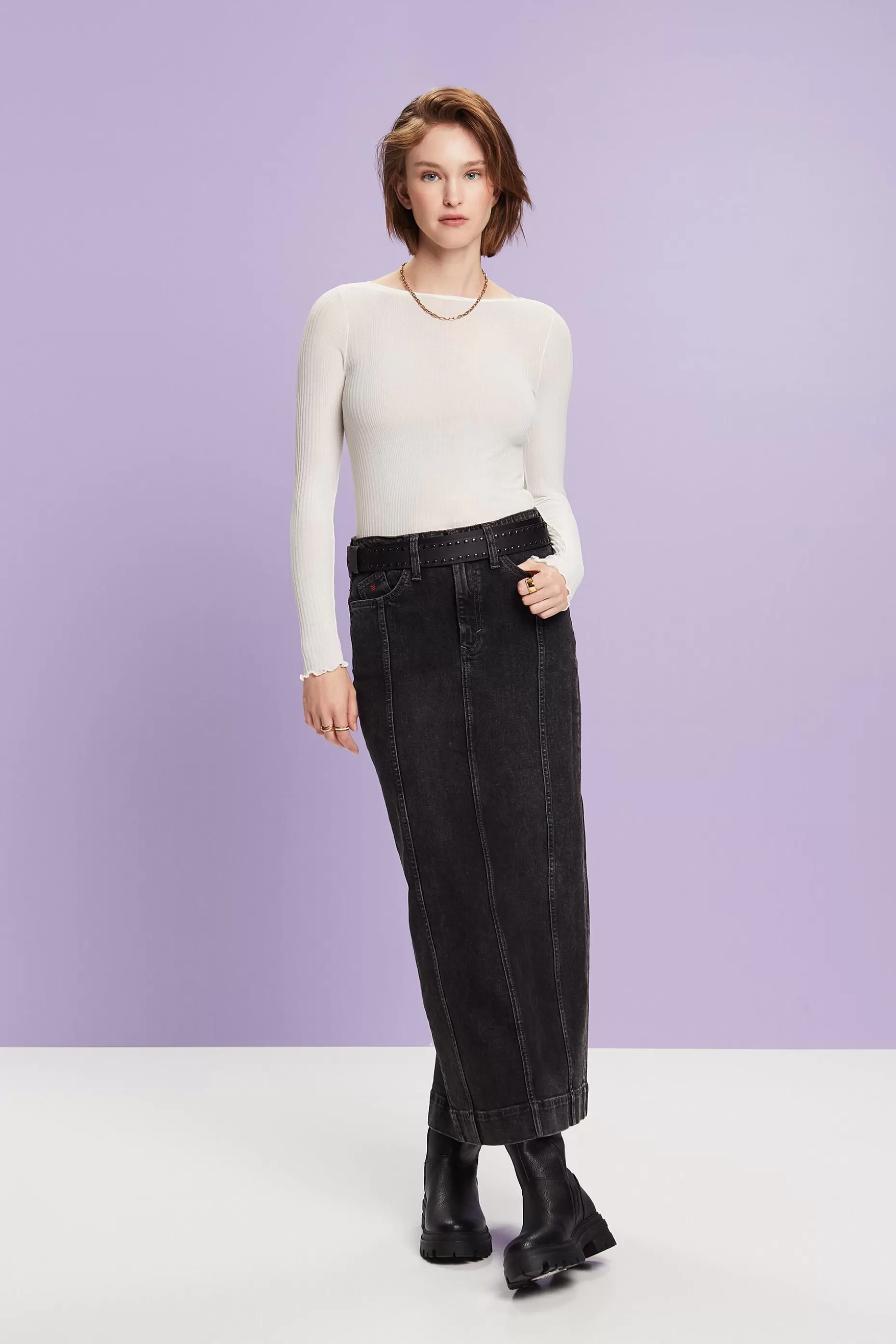 ESPRIT Denim Maxi Skirt at our Online Shop *Boys Boys