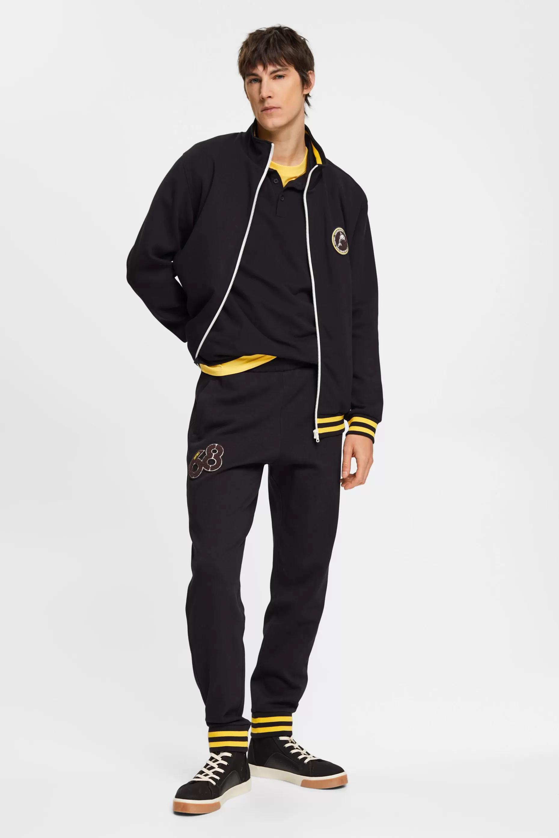 ESPRIT Dolphin logo badge tracksuit trousers at our Online Shop * Sale Under $50