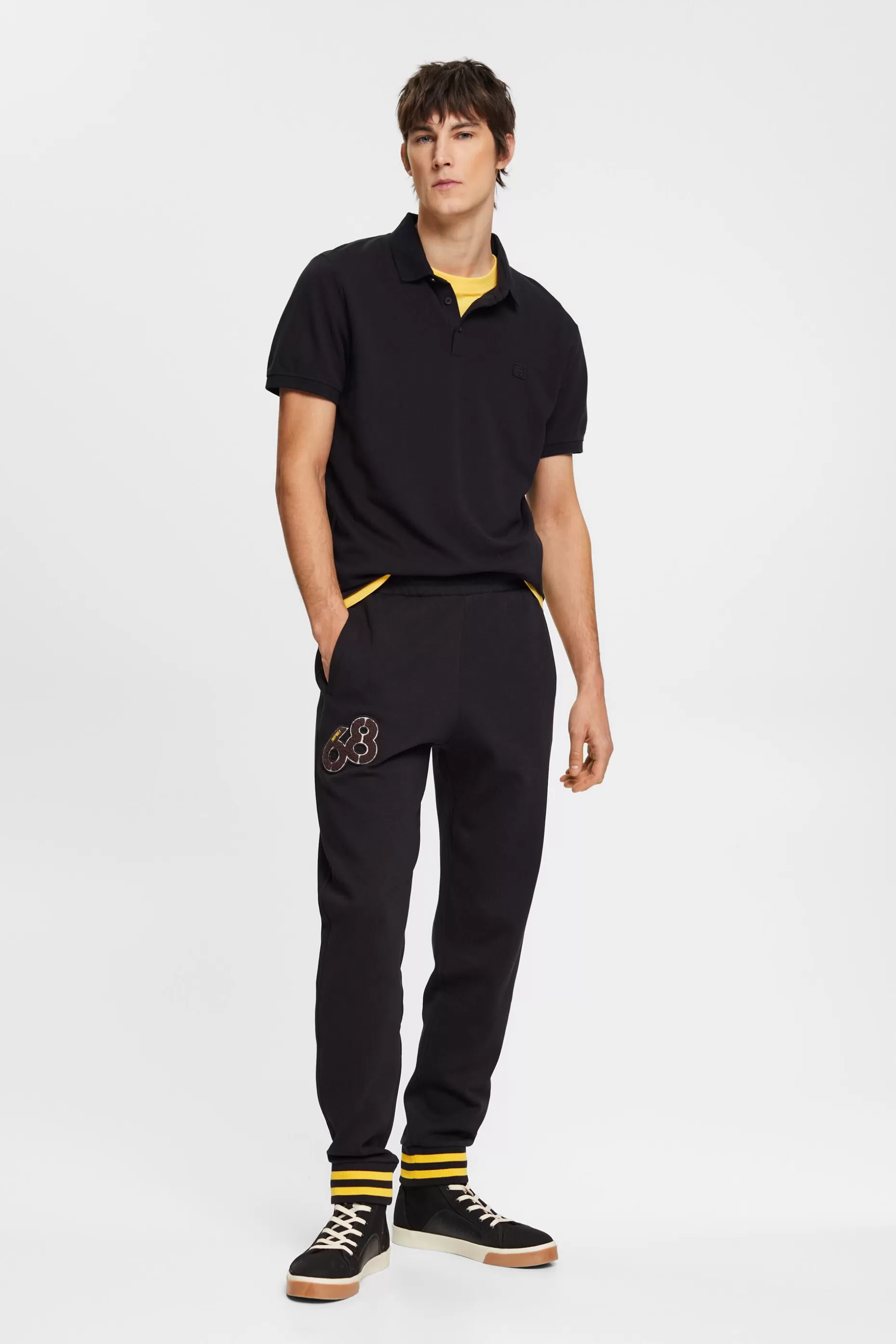 ESPRIT Dolphin logo badge tracksuit trousers at our Online Shop * Sale Under $50