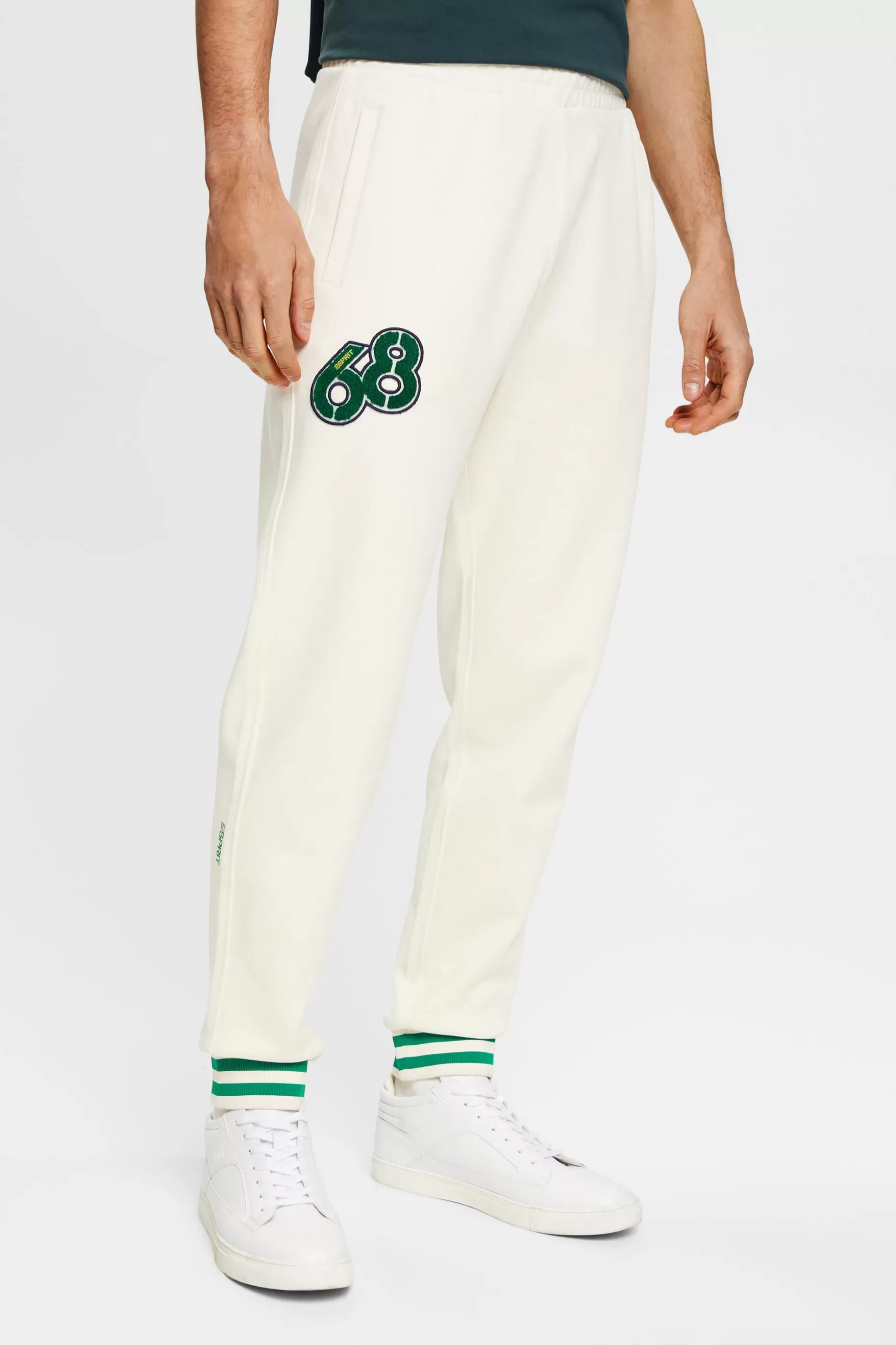 ESPRIT Dolphin logo badge tracksuit trousers at our Online Shop *Men Pants + Joggers