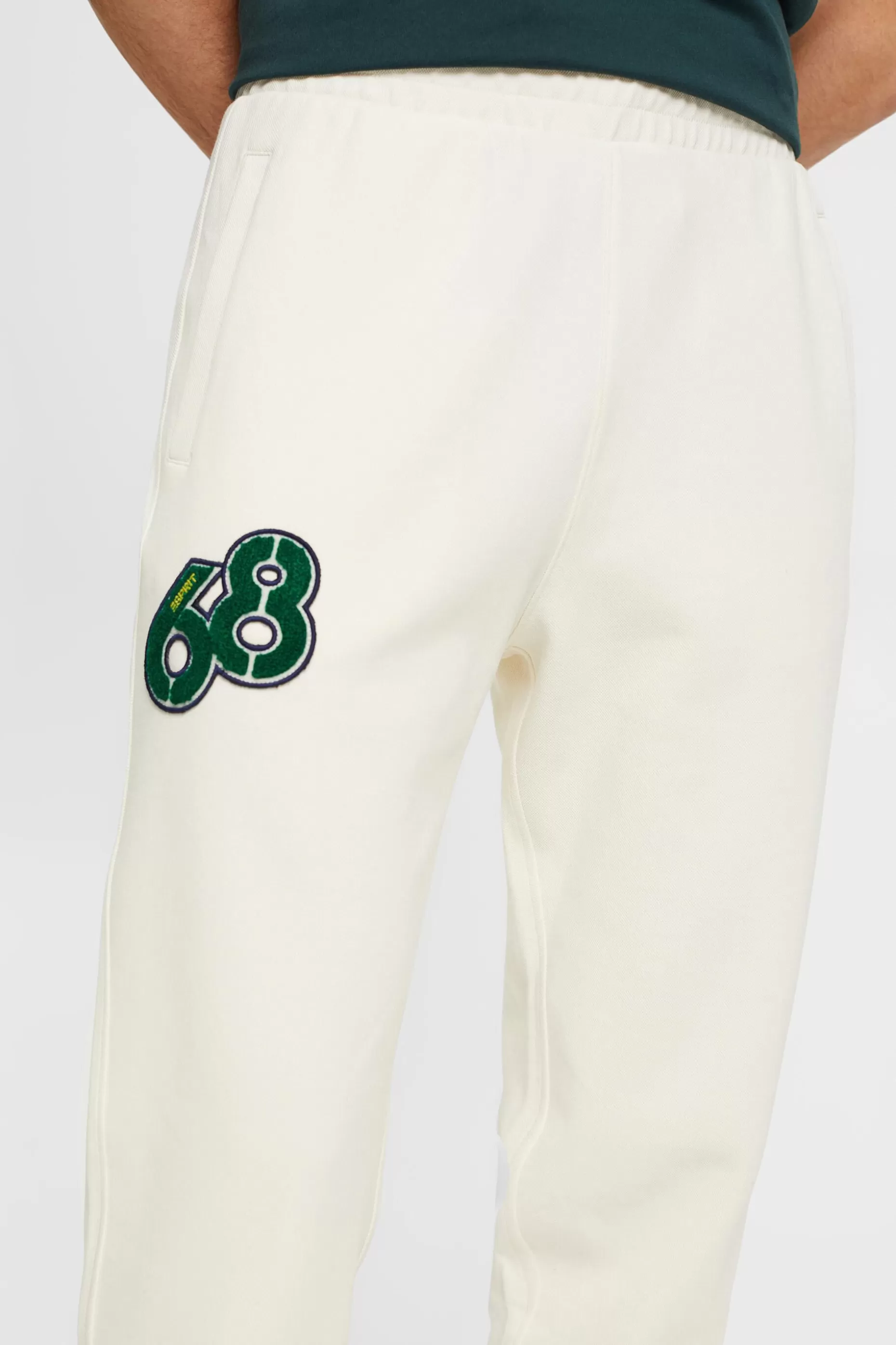 ESPRIT Dolphin logo badge tracksuit trousers at our Online Shop *Men Pants + Joggers