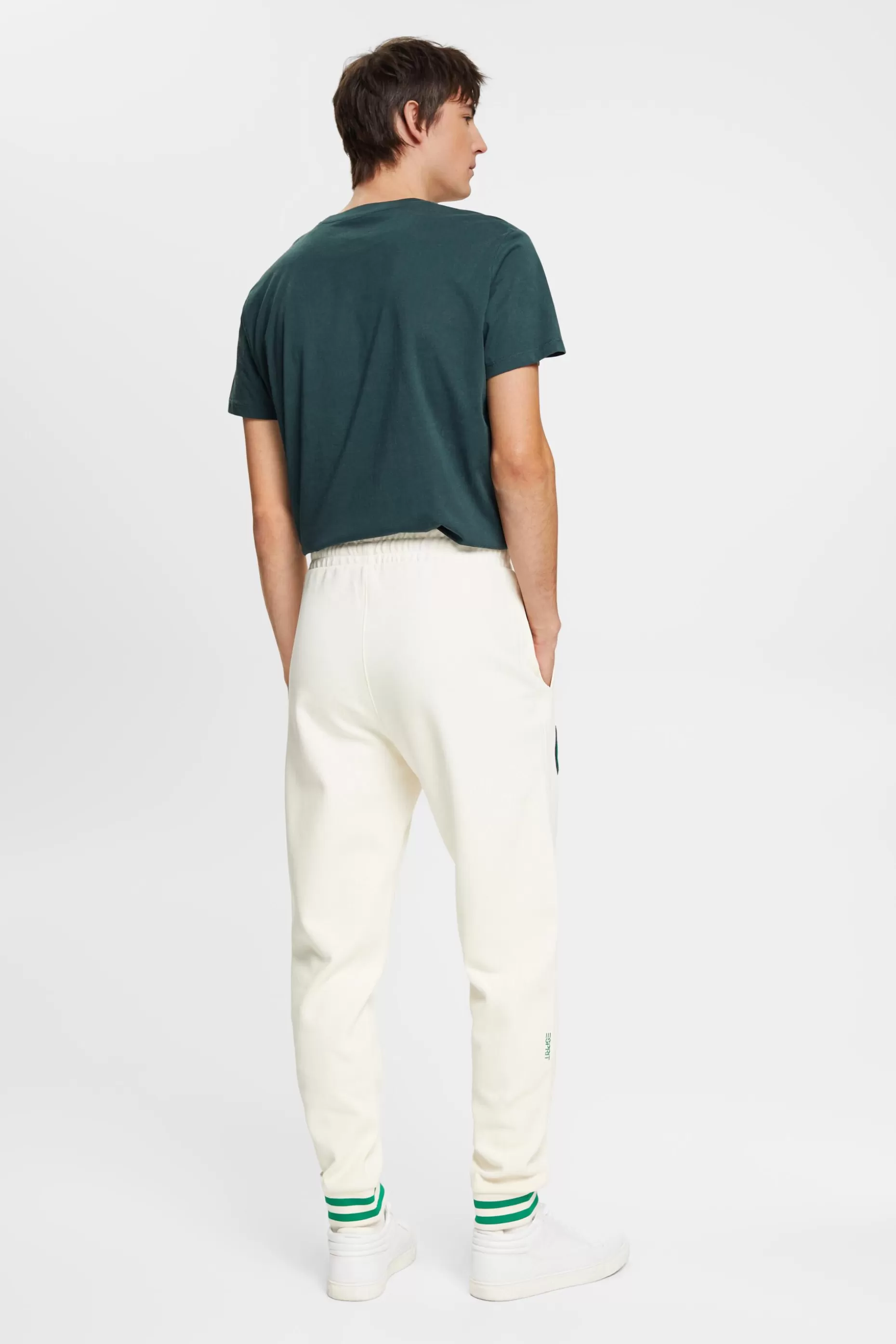 ESPRIT Dolphin logo badge tracksuit trousers at our Online Shop *Men Pants + Joggers