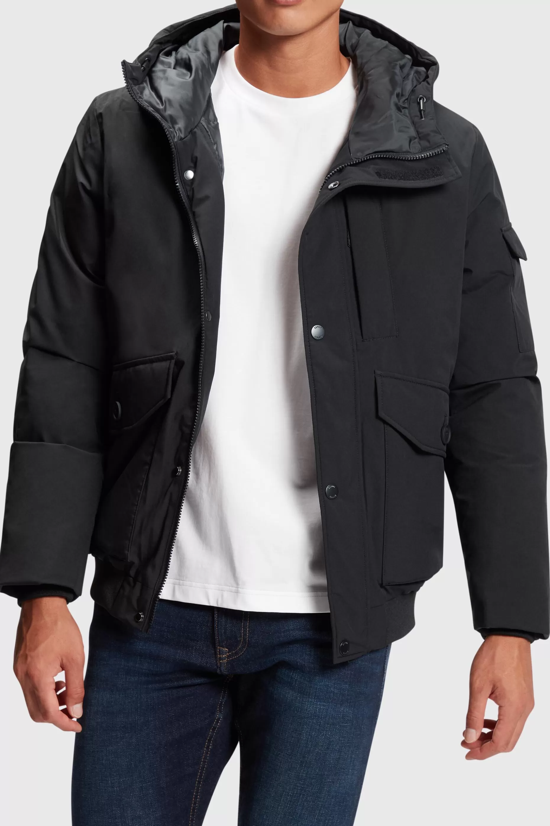 ESPRIT Down jacket with flap pockets at our Online Shop * Sale Under $75