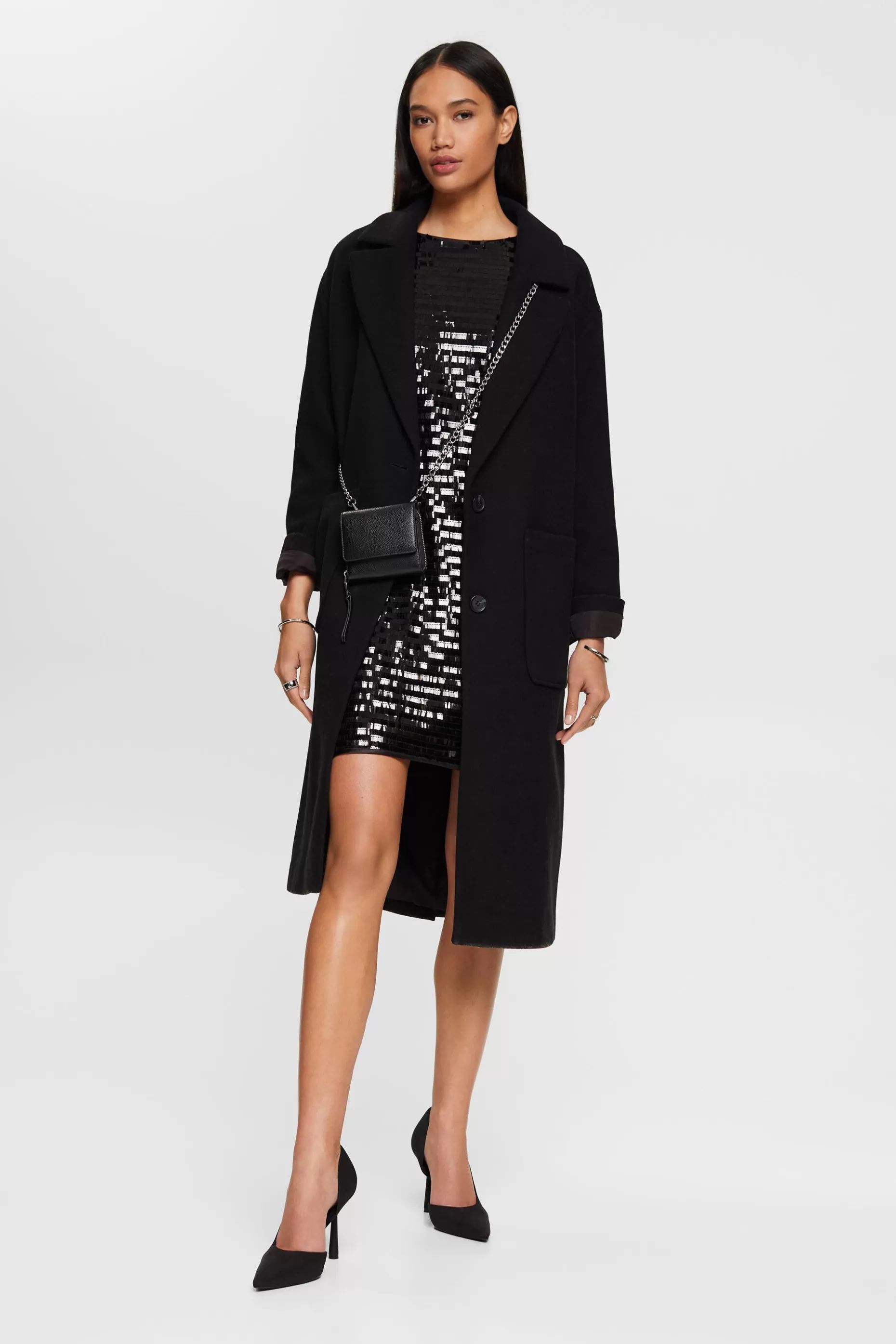 ESPRIT Dress with sequins at our Online Shop *Women Dresses + Jumpsuits