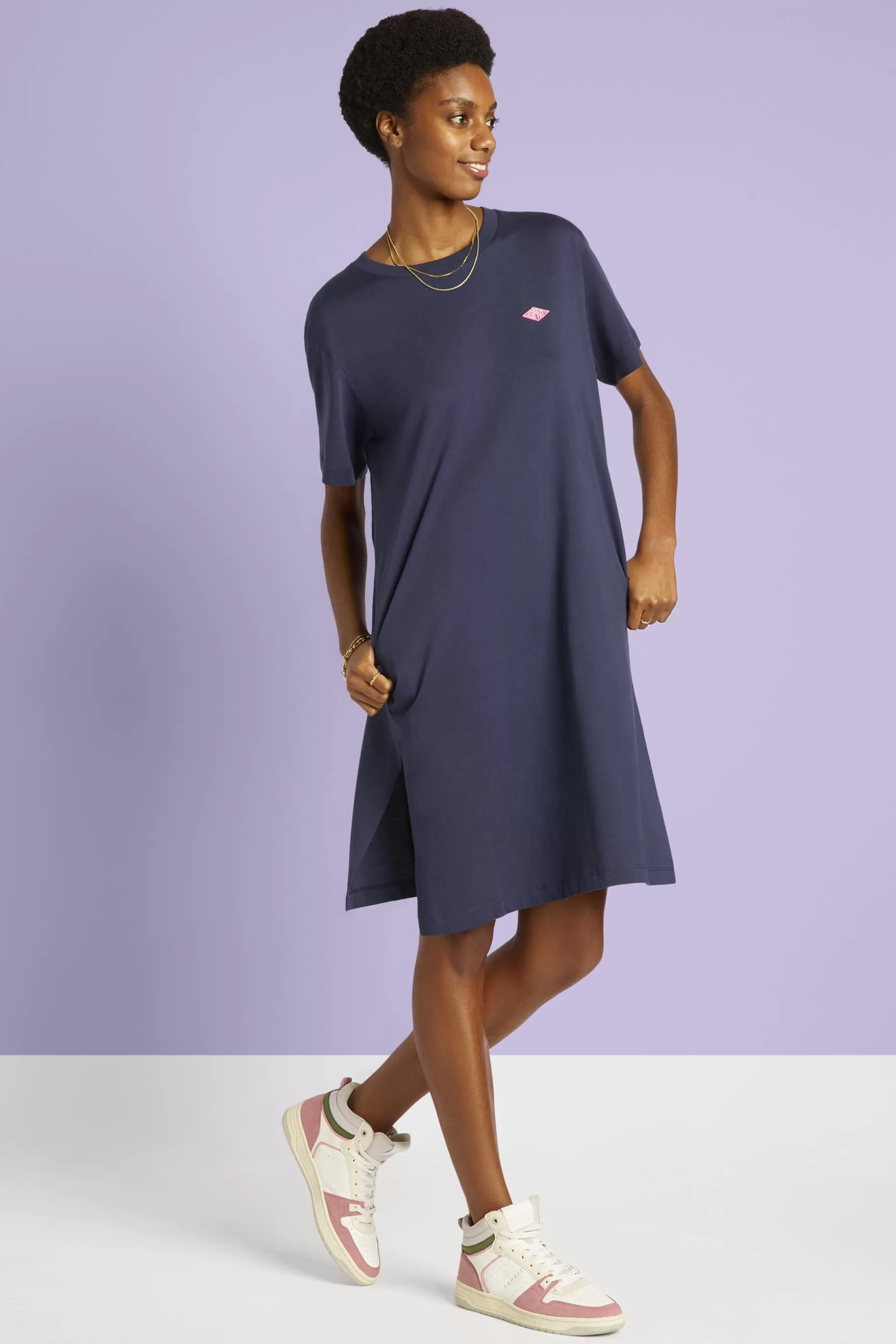 ESPRIT Embroidered Cotton-Jersey Dress at our Online Shop *Women Dresses + Jumpsuits