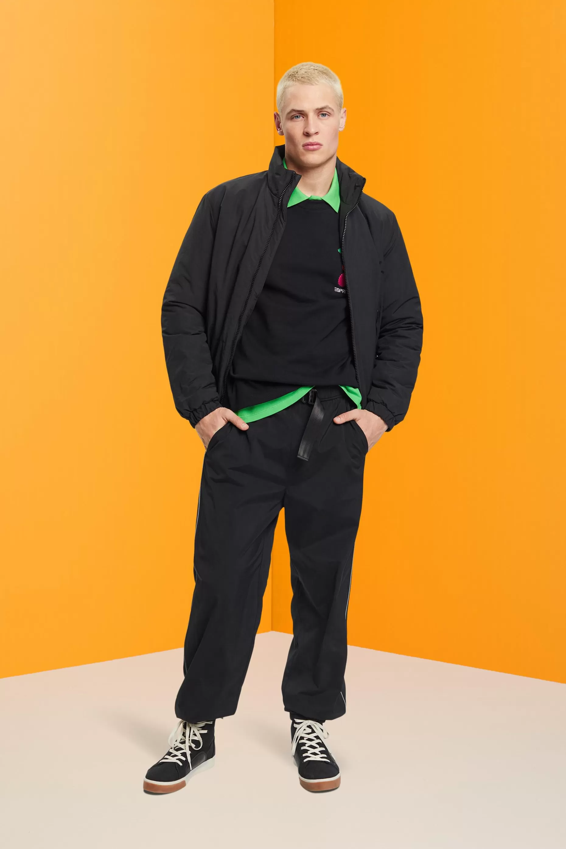 ESPRIT Embroidered Logo Sweatshirt at our Online Shop *Men Tops