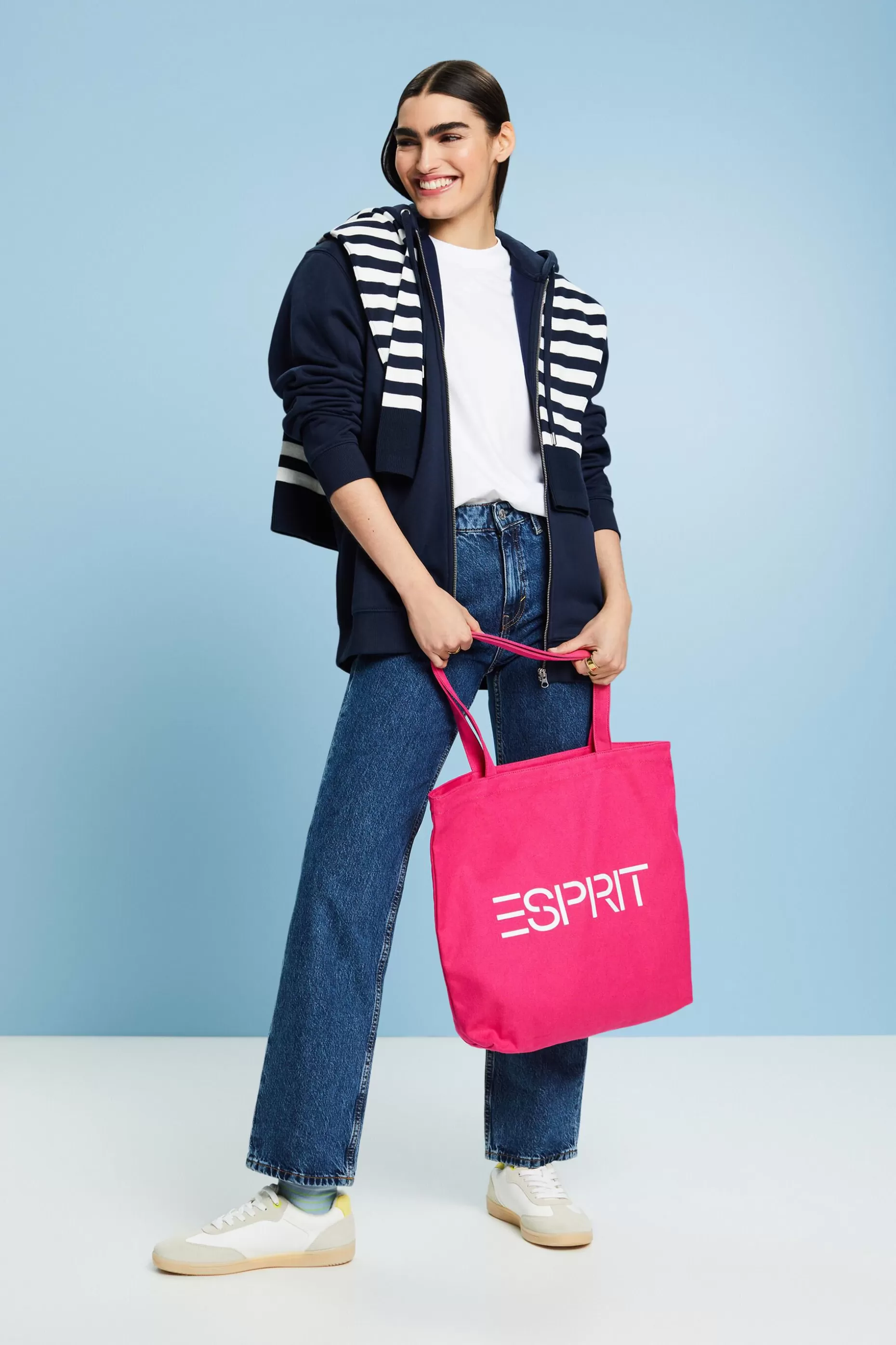 ESPRIT Embroidered Logo T-Shirt at our Online Shop *Women T-Shirts + Tops