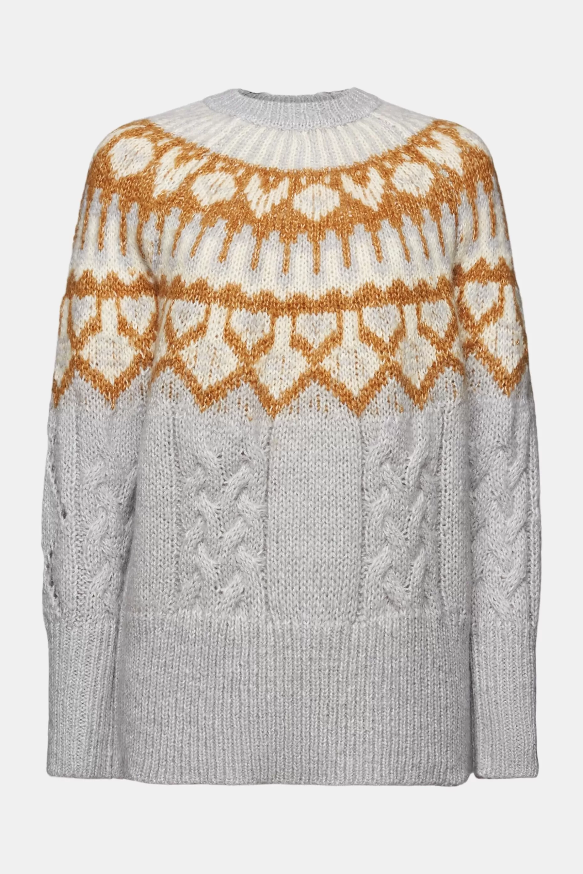 ESPRIT Fair Isle Wool Blend Sweater at our Online Shop *Women Tops