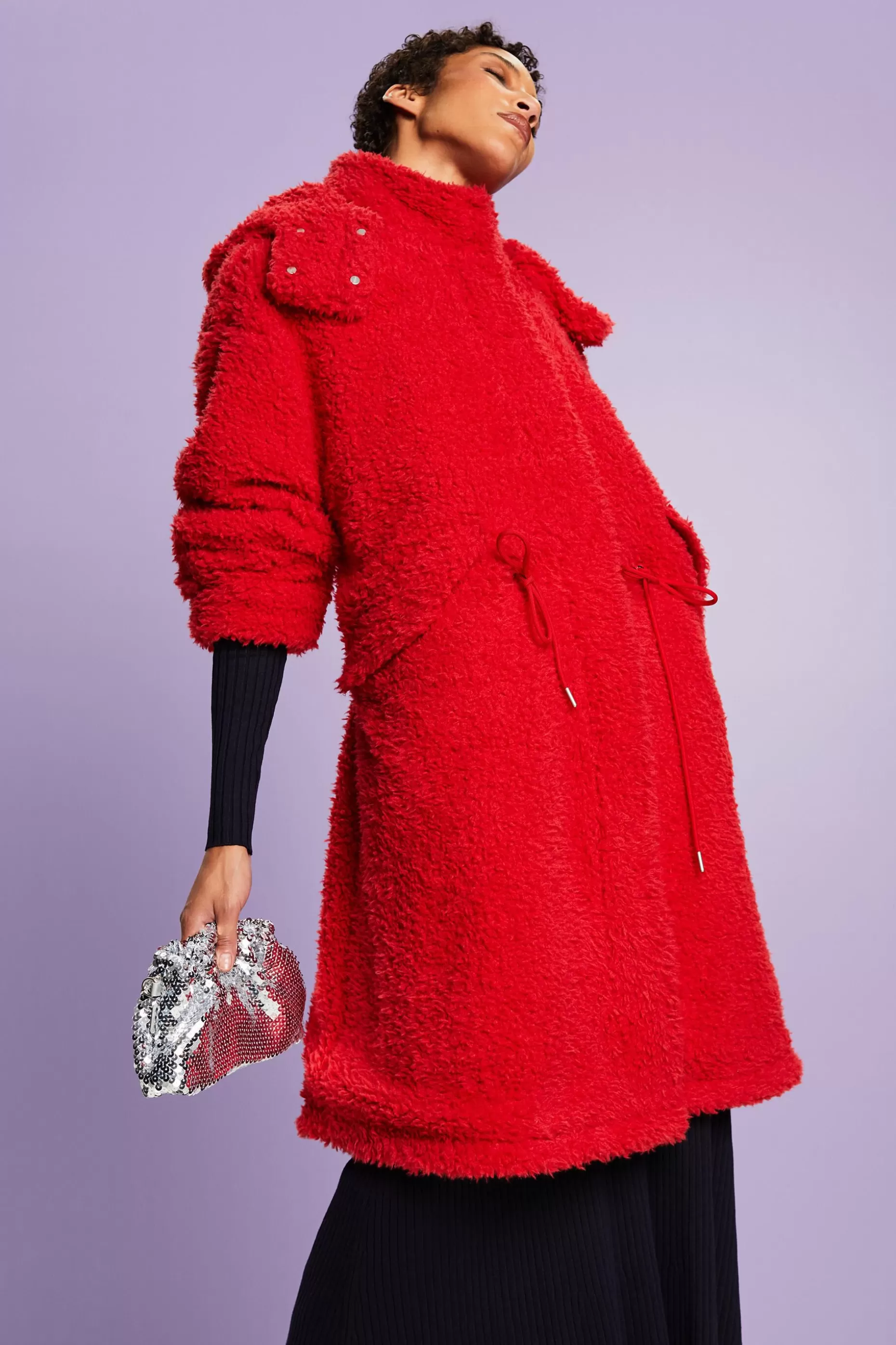 ESPRIT Faux Fur Hooded Parka at our Online Shop *Women Jackets + Coats