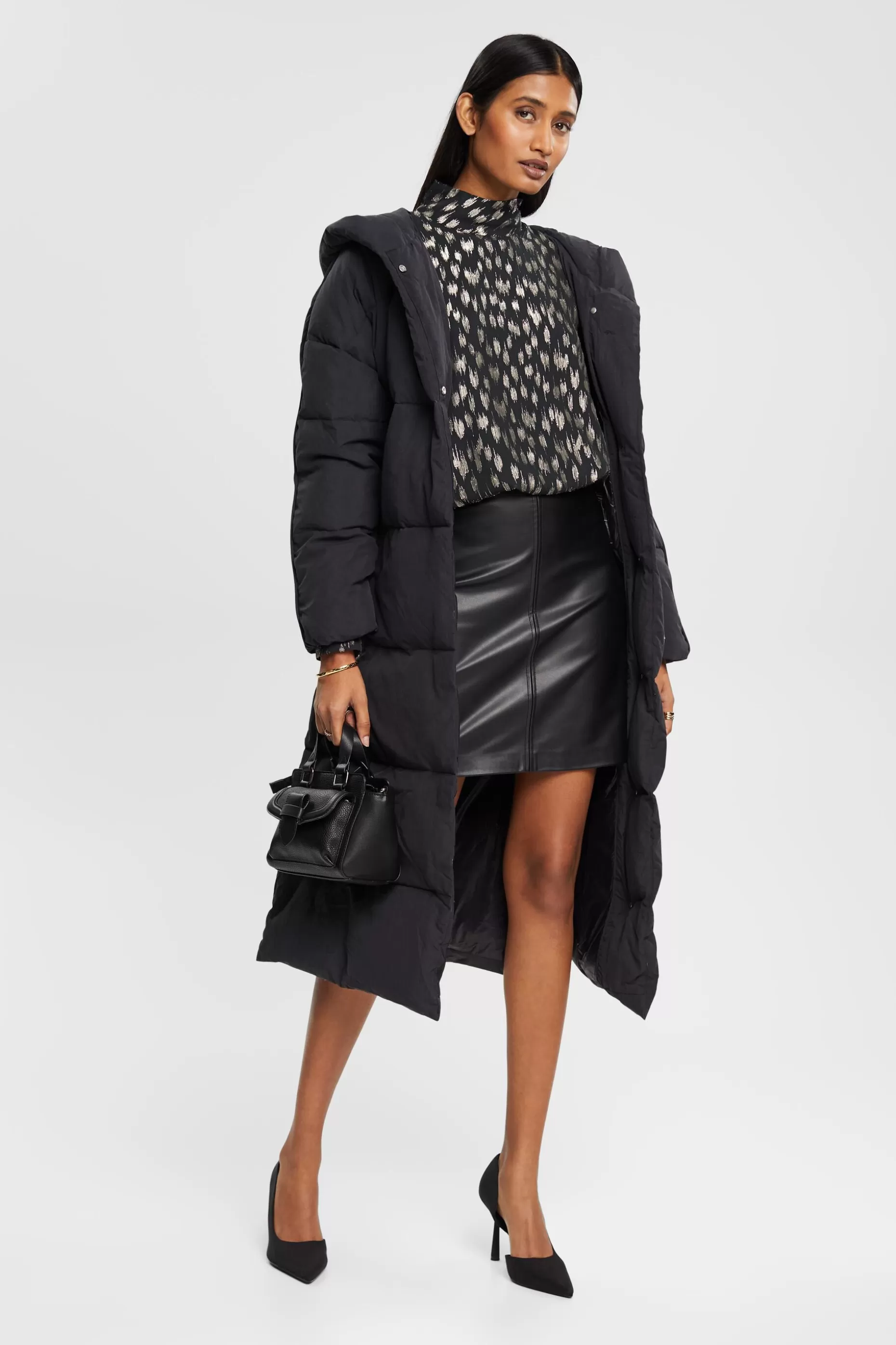 ESPRIT Faux leather mini skirt at our Online Shop *Women Skirts + Shorts