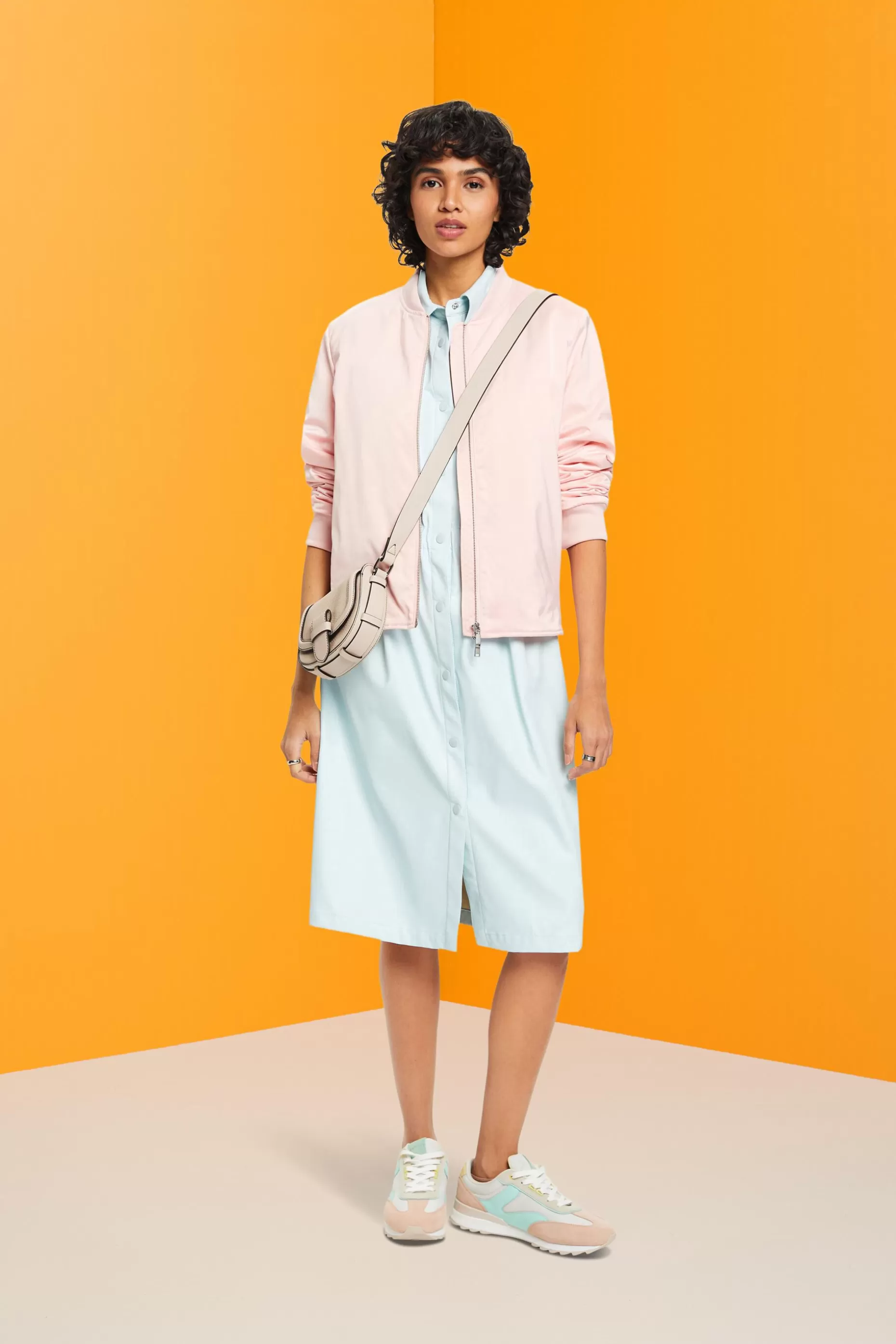 ESPRIT Faux leather shirt dress at our Online Shop *Women Dresses + Jumpsuits