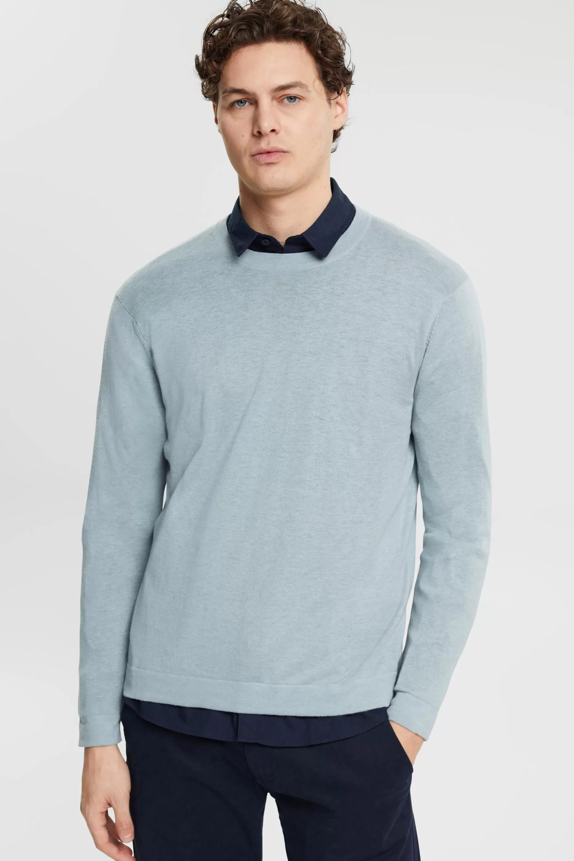 ESPRIT Fine knit jumper at our Online Shop *Men Sweaters
