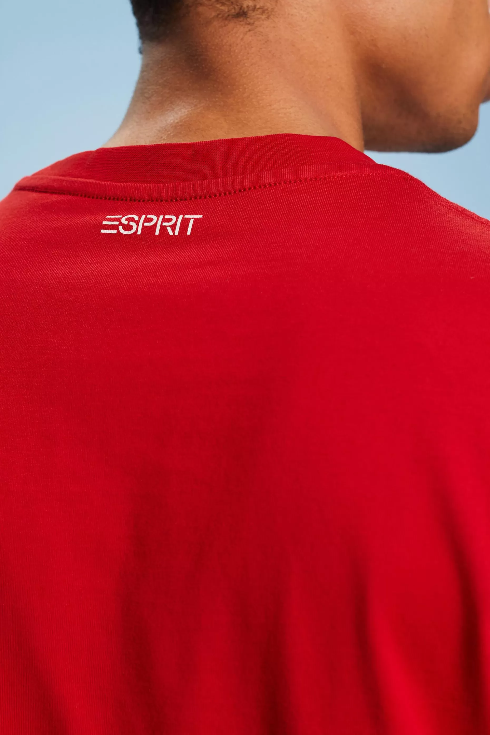 ESPRIT Floral Print Logo T-Shirt at our Online Shop *Men T-Shirts + Polos