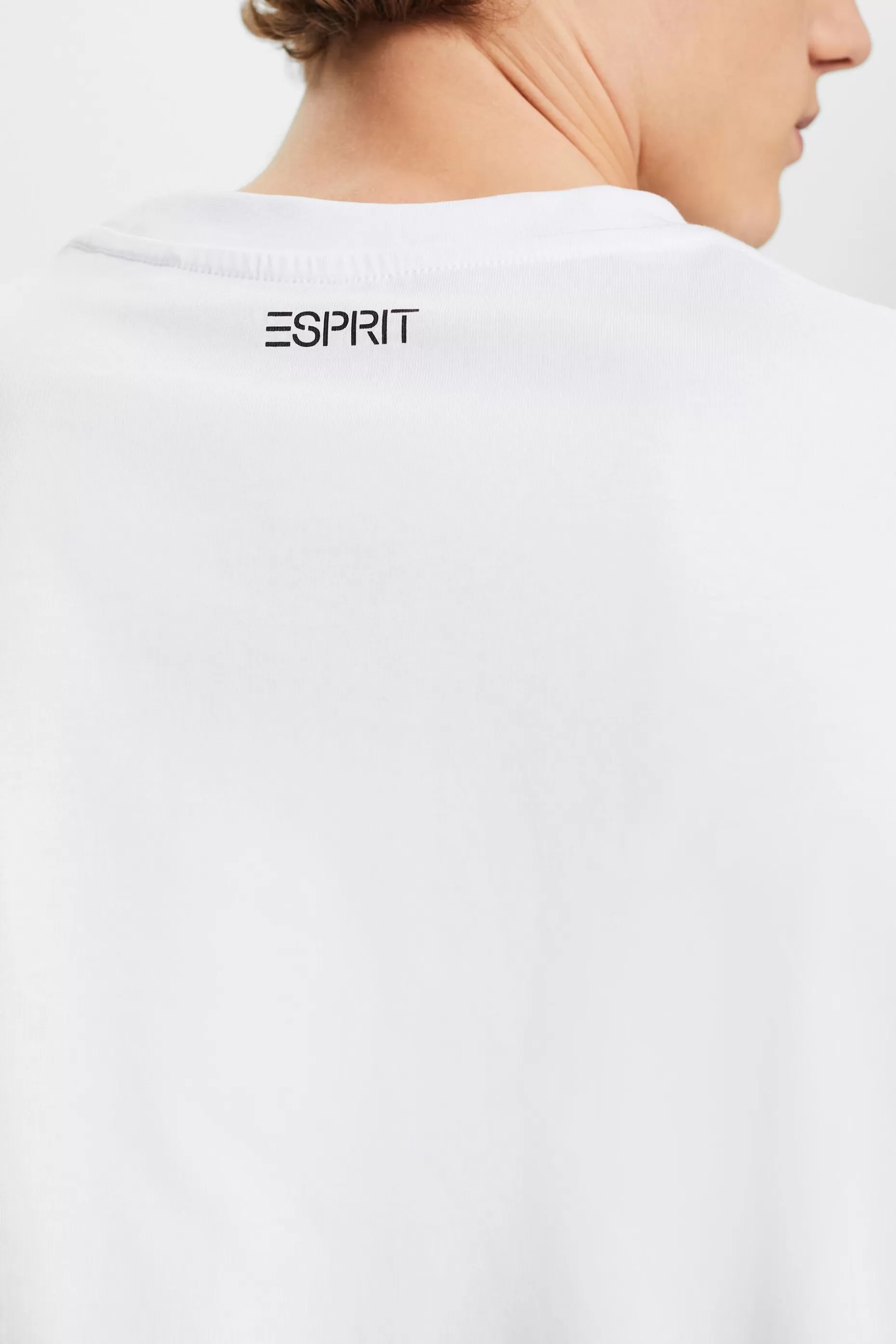 ESPRIT Floral Print Logo T-Shirt at our Online Shop *Men T-Shirts + Polos