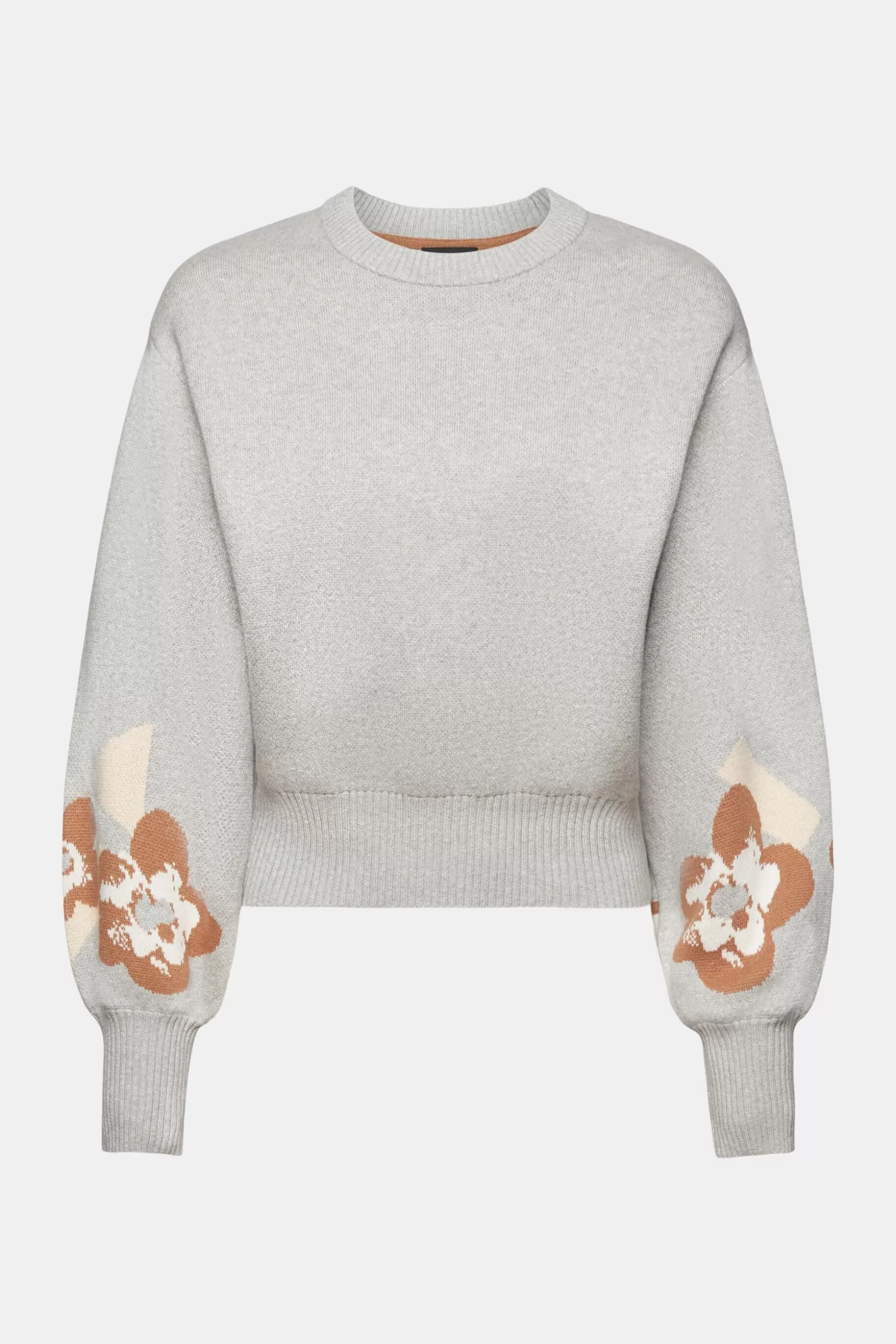 ESPRIT Floral Puff Sleeve Sweater at our Online Shop *Women Sweaters