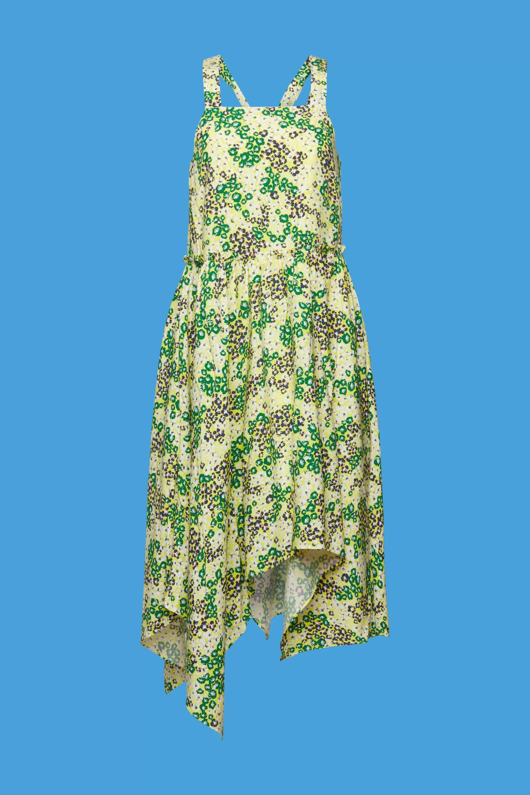 ESPRIT Floral Ruched Midi Dress at our Online Shop * Sale Under $75