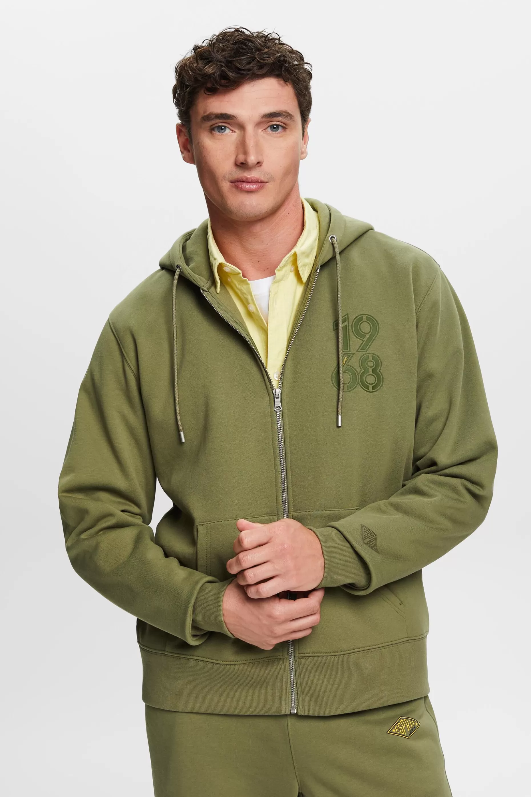 ESPRIT Full-length zip hoodie at our Online Shop *Men Sweatshirts + Hoodies