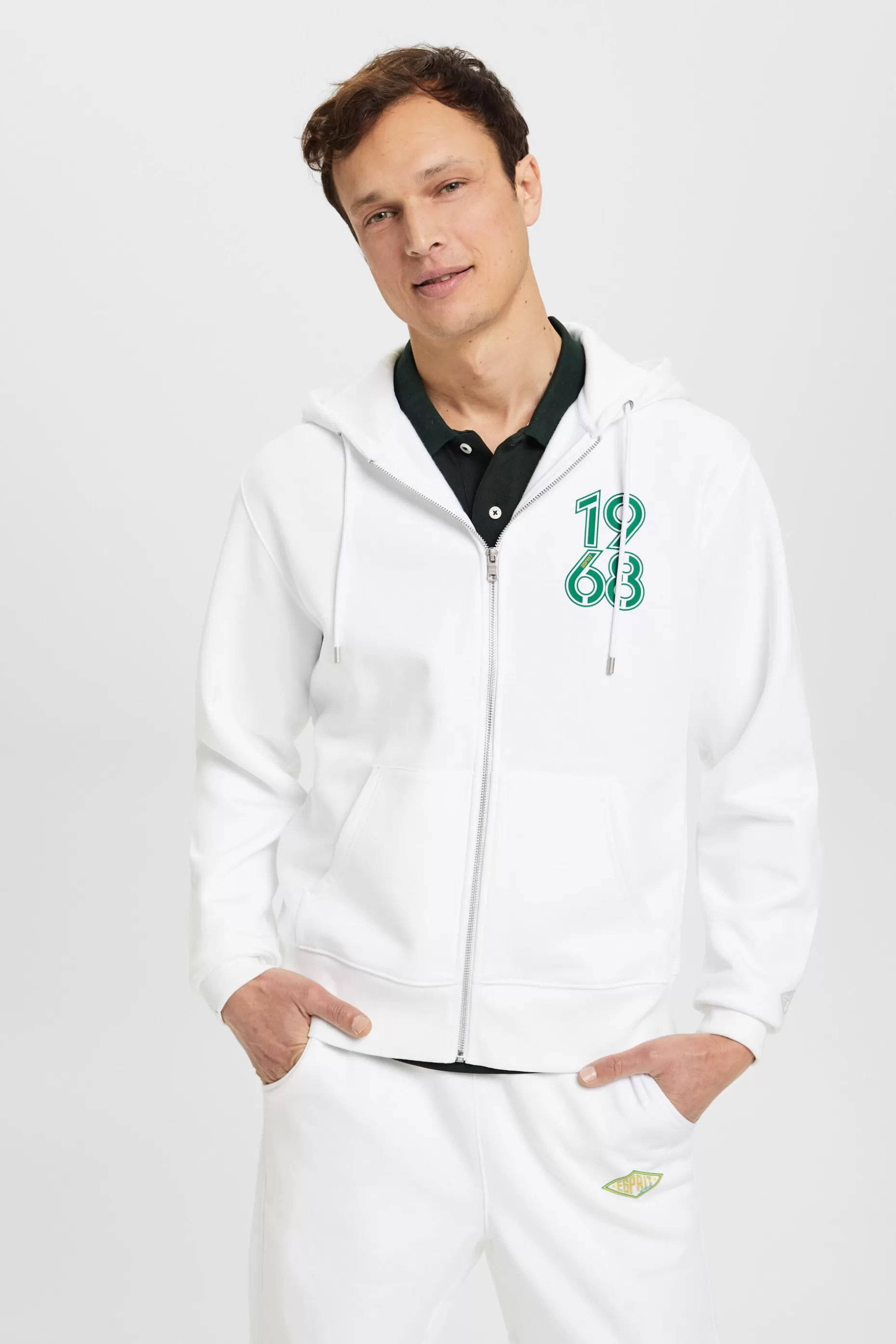ESPRIT Full-length zip hoodie at our Online Shop *Men Sweatshirts + Hoodies