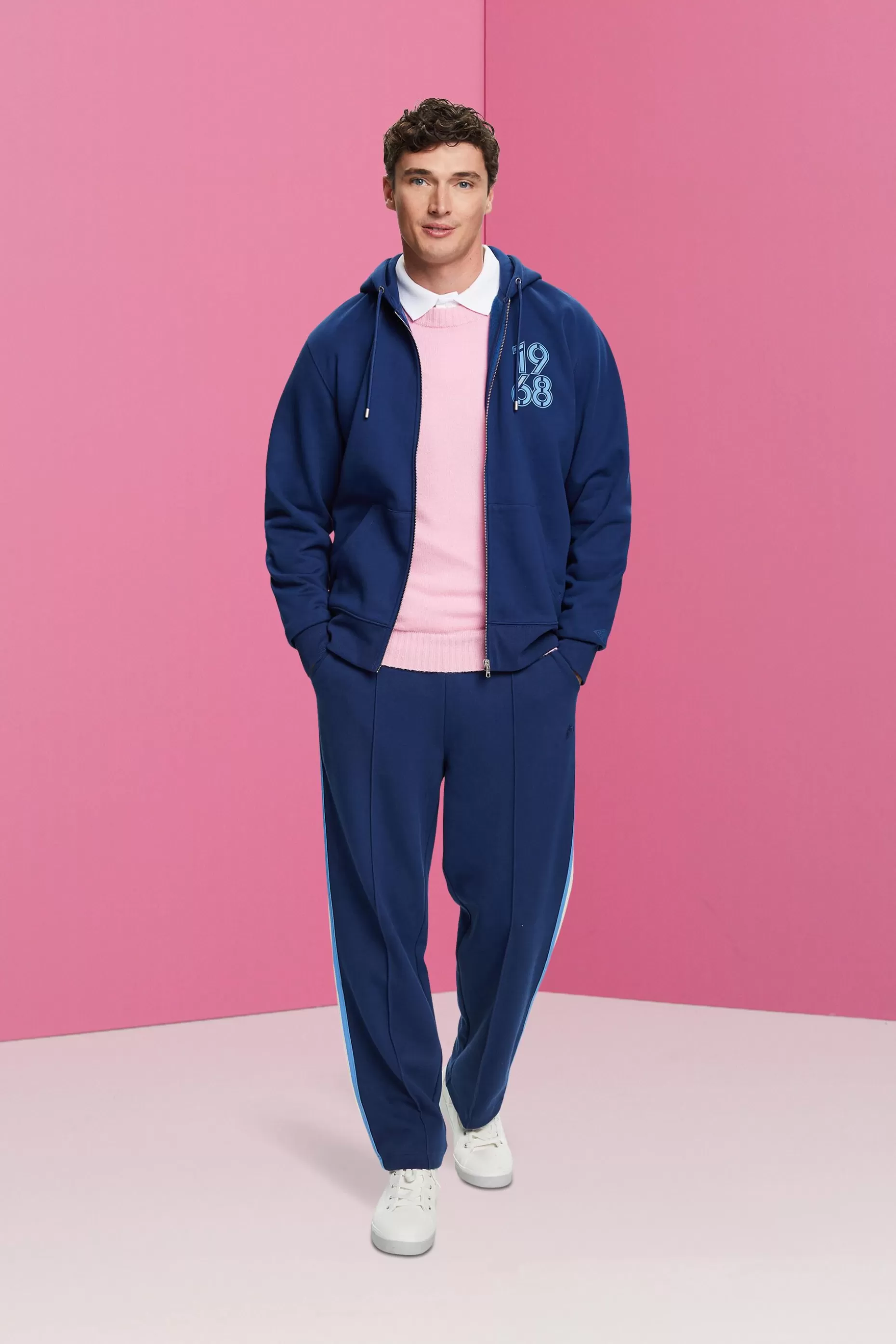 ESPRIT Full-length zip hoodie at our Online Shop *Men Sweatshirts + Hoodies