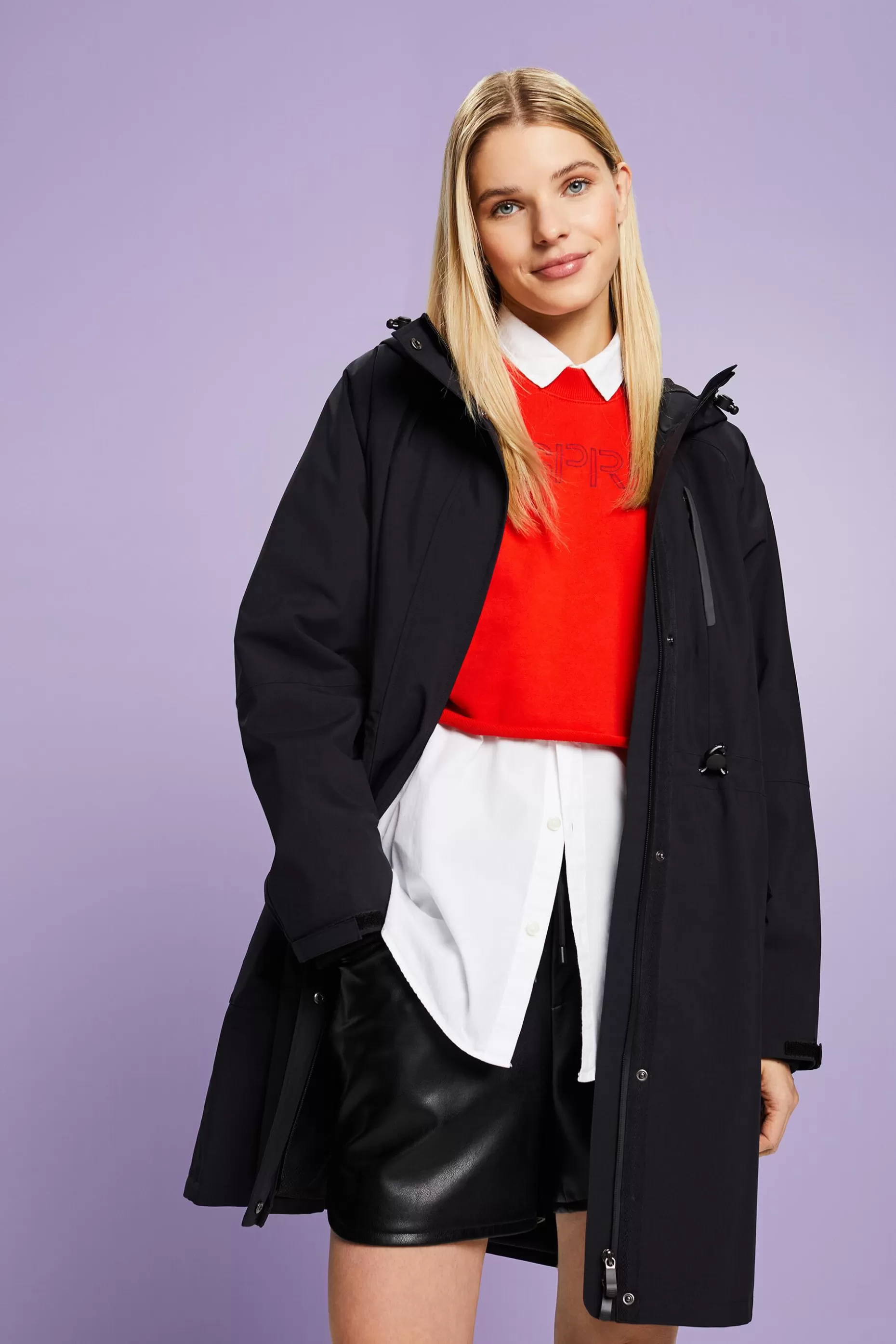 ESPRIT Functional Hooded Parka at our Online Shop *Women Jackets + Coats