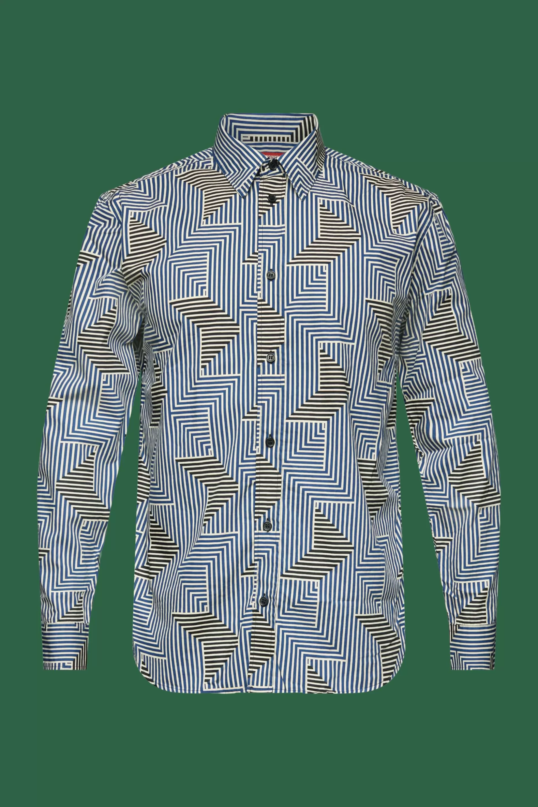 ESPRIT Geometric Print Regular Fit Shirt at our Online Shop *Boys Boys