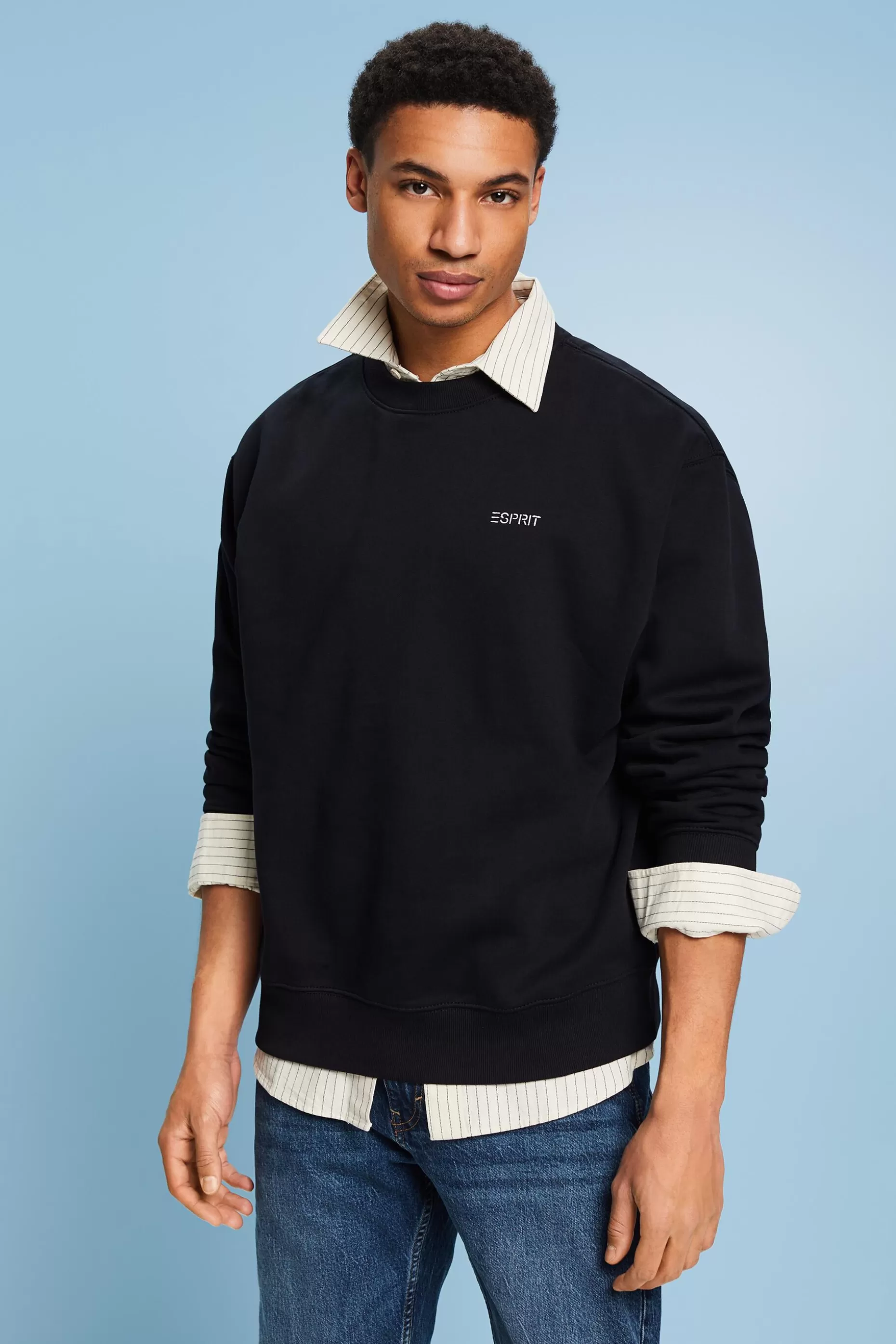 ESPRIT Graphic Logo Sweatshirt at our Online Shop *Men The Spring Edit