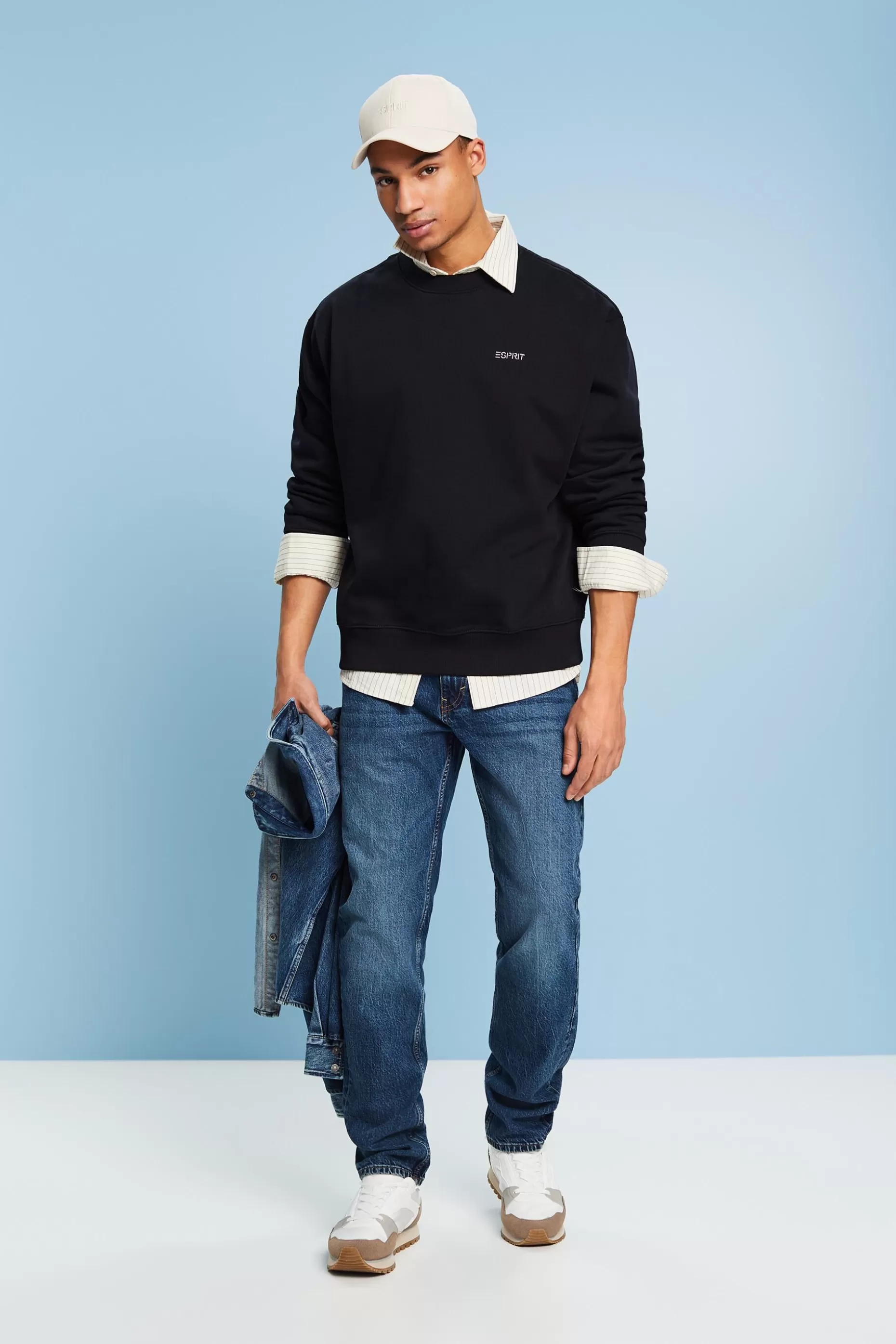 ESPRIT Graphic Logo Sweatshirt at our Online Shop *Men The Spring Edit