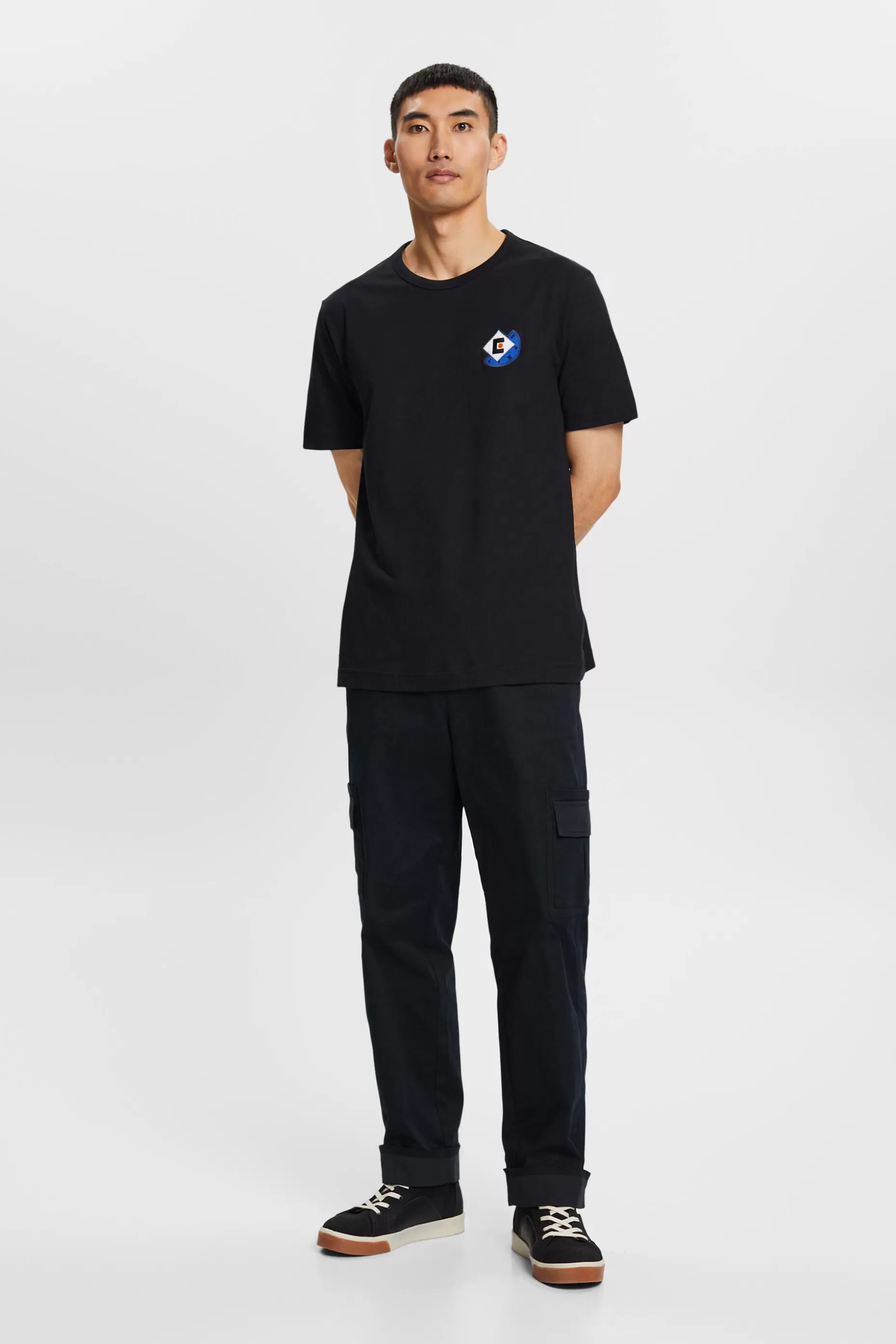 ESPRIT Graphic Logo T-Shirt at our Online Shop *Men T-Shirts + Polos