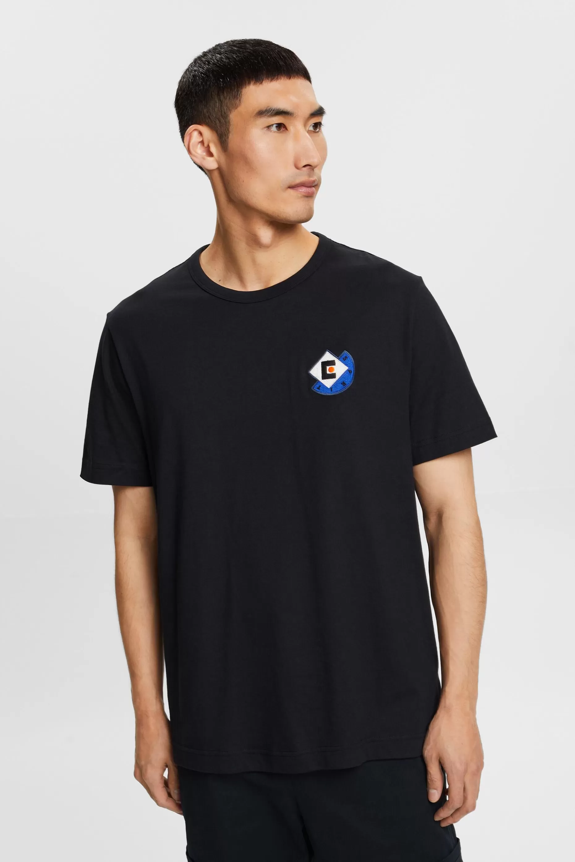 ESPRIT Graphic Logo T-Shirt at our Online Shop *Men T-Shirts + Polos